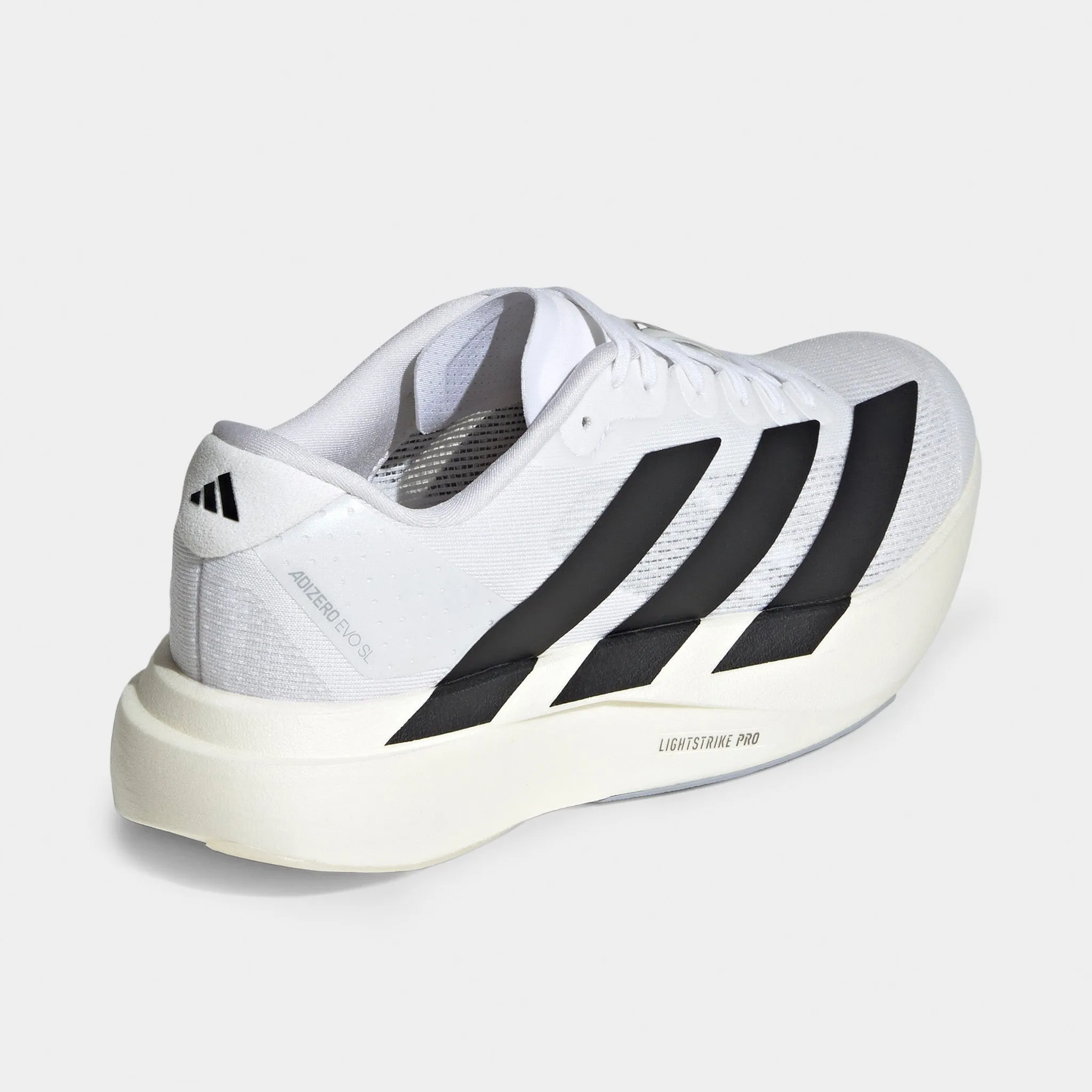 adidas Women's Adizero EVO SL White / Black - White Strong Stitching