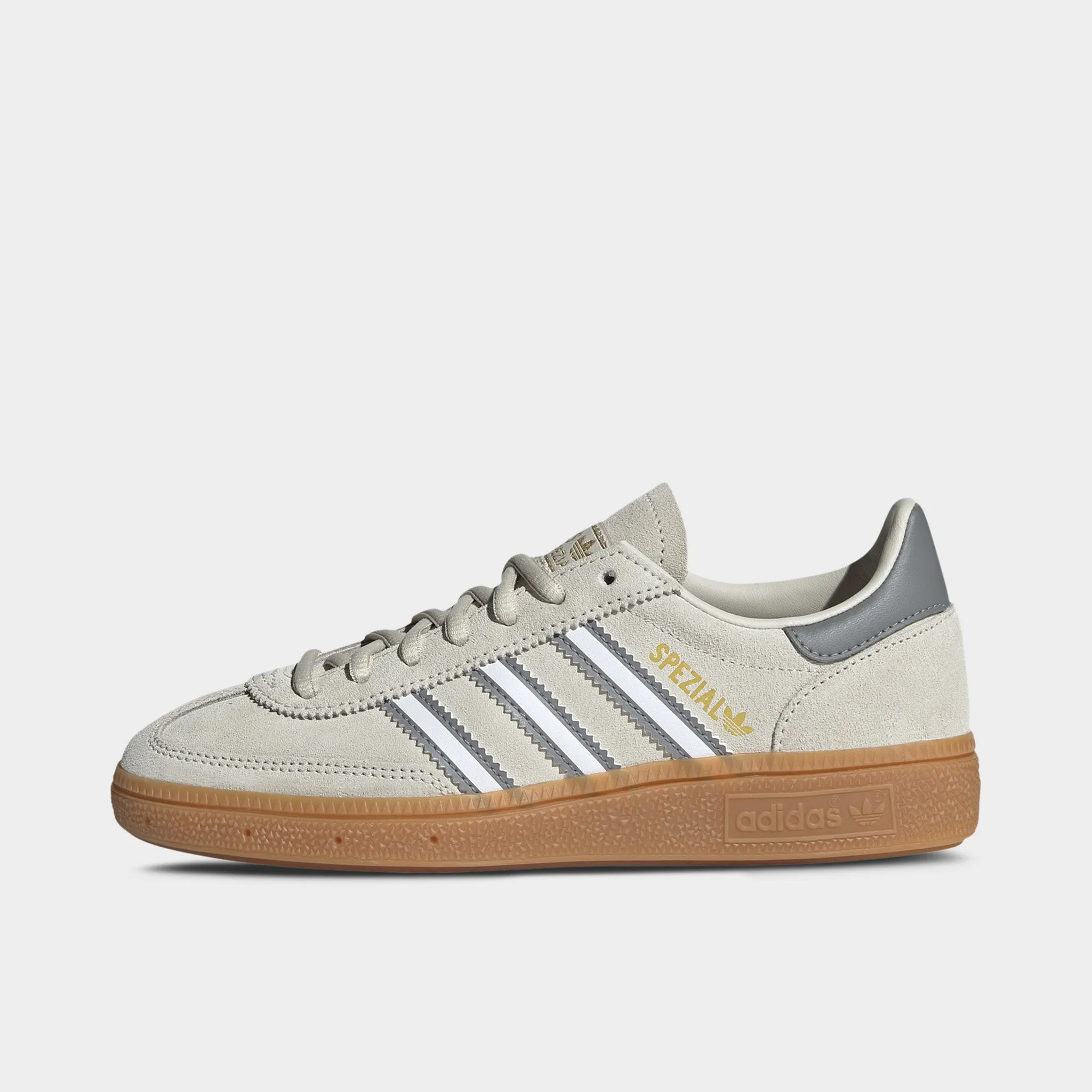 adidas Originals Juniors' Handball Spezial Alumina / White - Grey Leather Touch Cool Pop