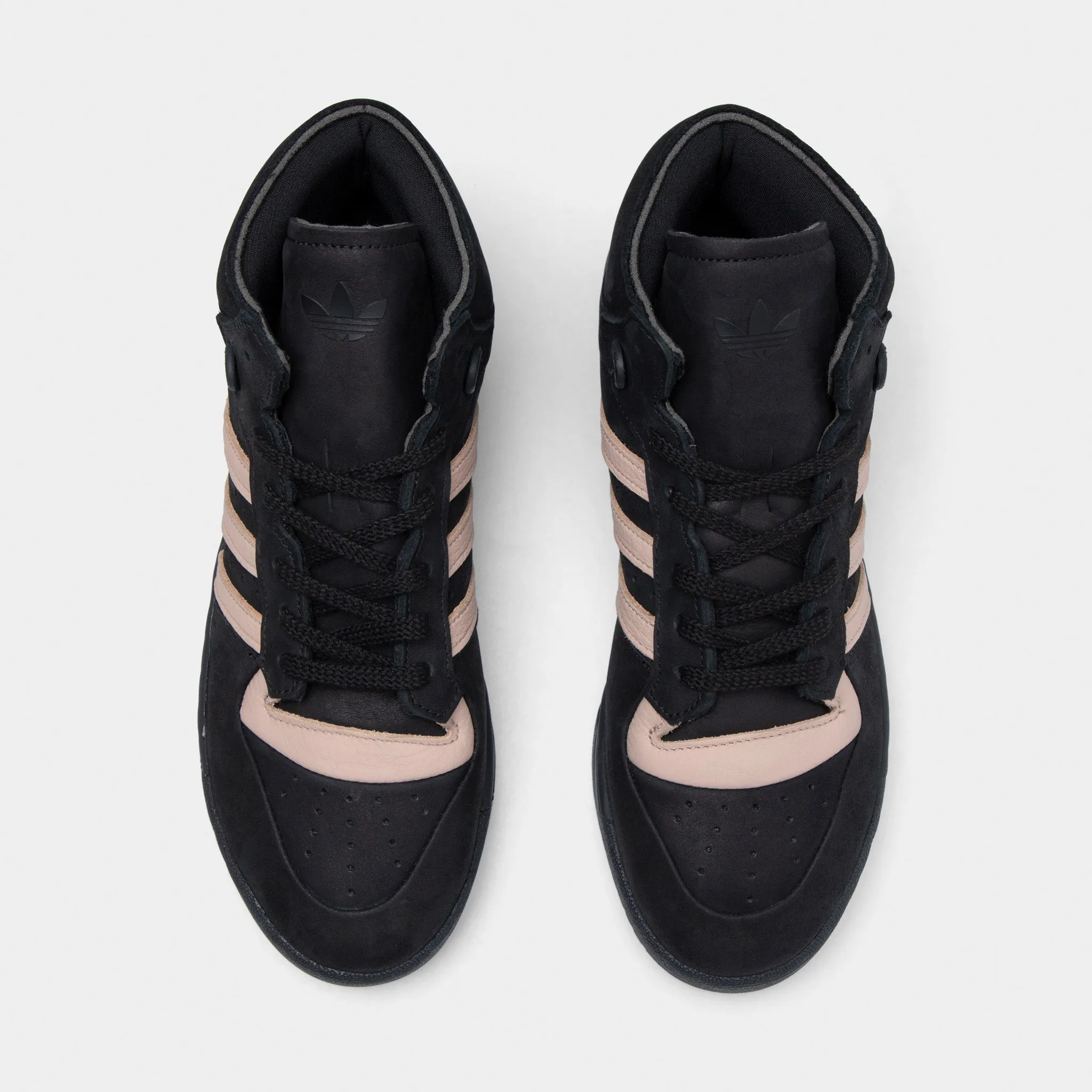 Breathable Material adidas Originals Rivalry Mid 001 Core Black / Ash Pearl - Core Black