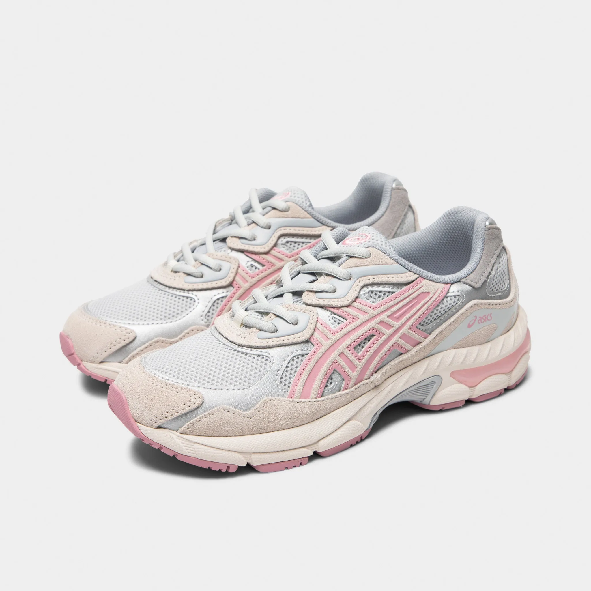 Flat Form Play Step ASICS GEL-NYC GS Glacier Grey / Coneflower