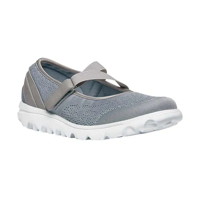 Stylish Appearance Womens Propet Travelactiv Mary Jane in Silver