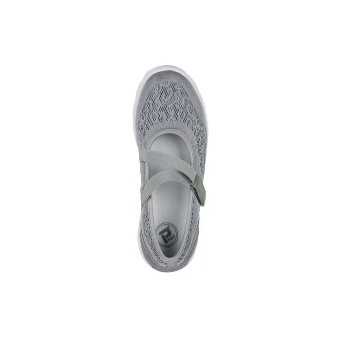 Stream Step Womens Propet Travelactiv Mary Jane in Silver