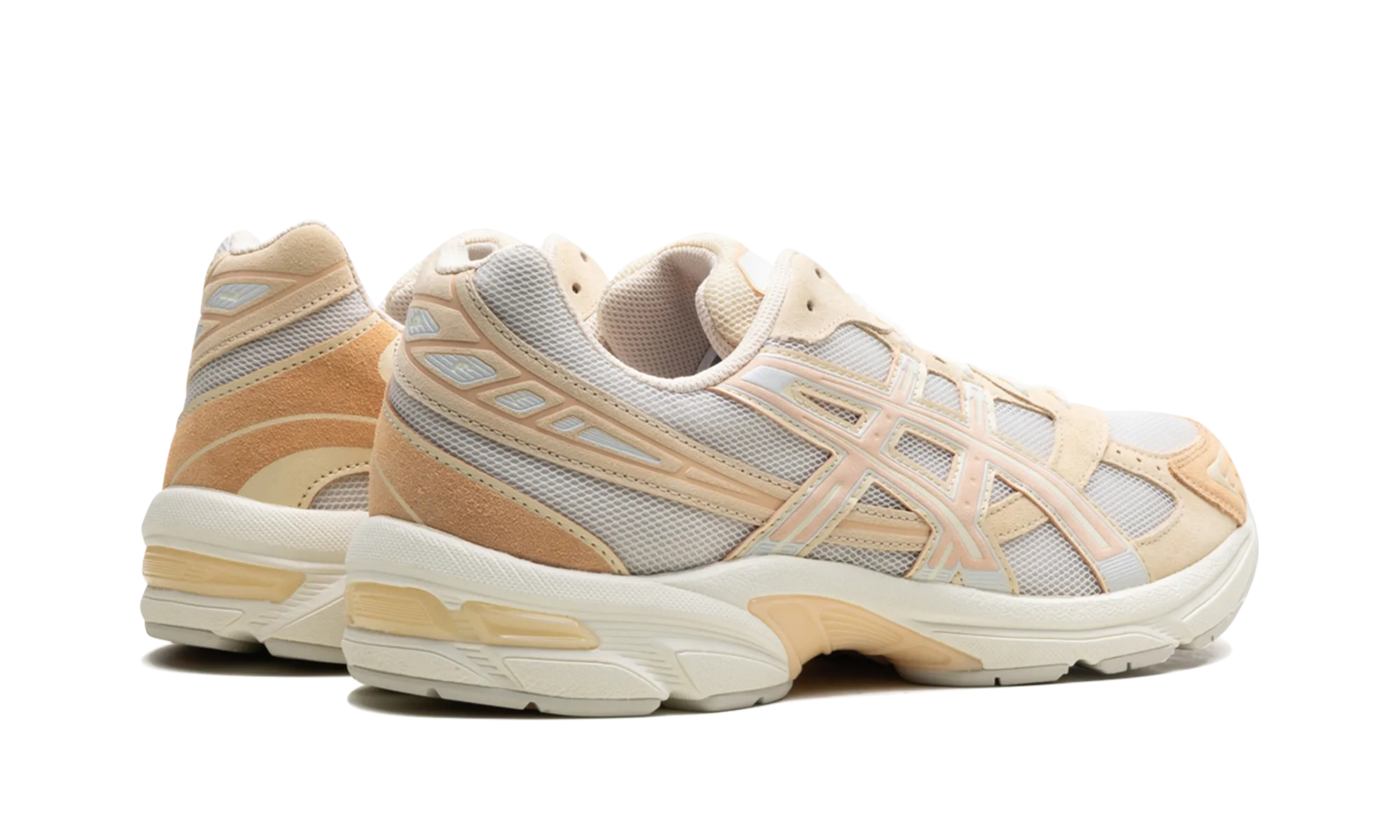 Gel-1130 "Smoke Grey Honey Beige" high - arched shoes evening run