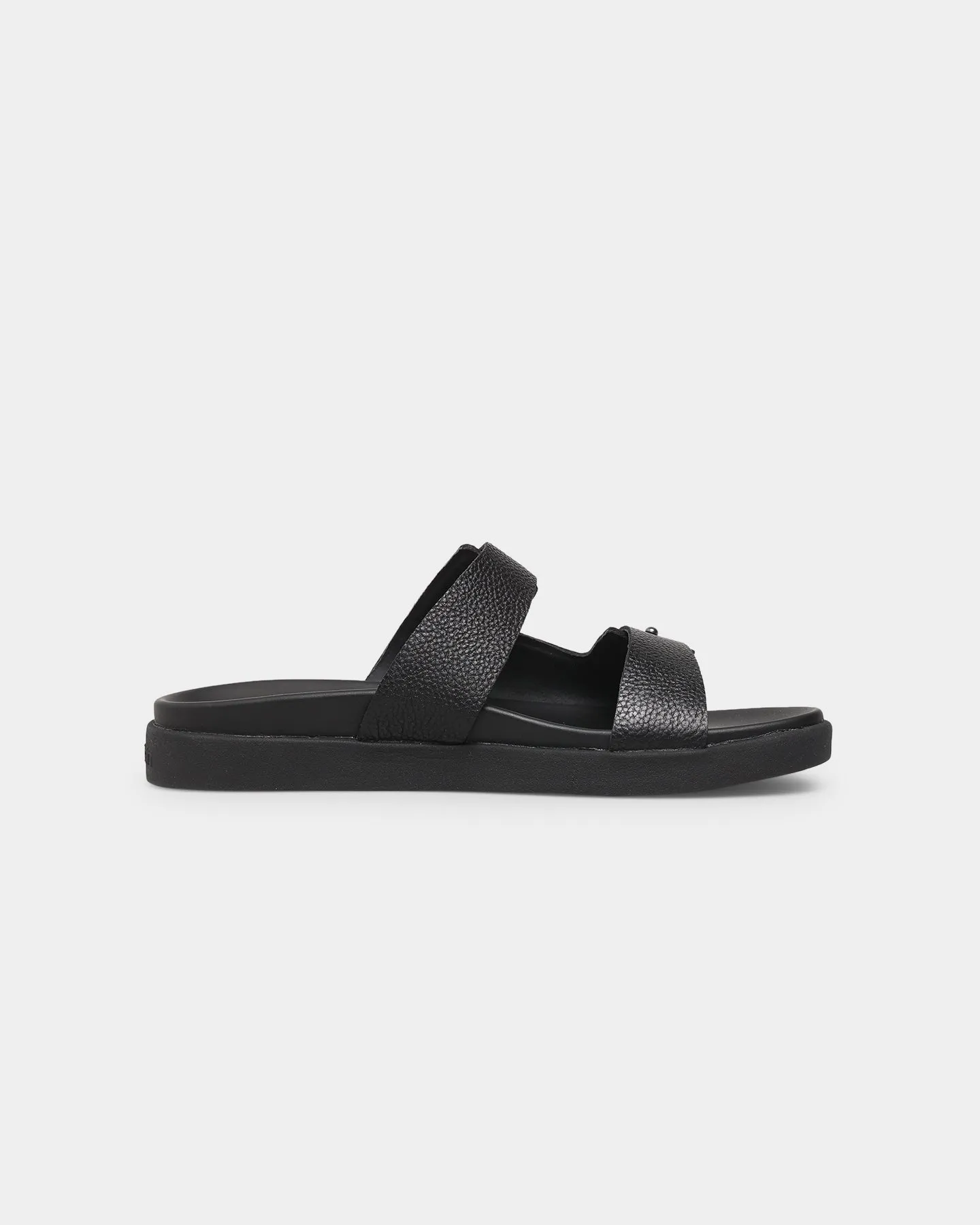 Calvin Klein Leather Sandals CK Black Party Glow