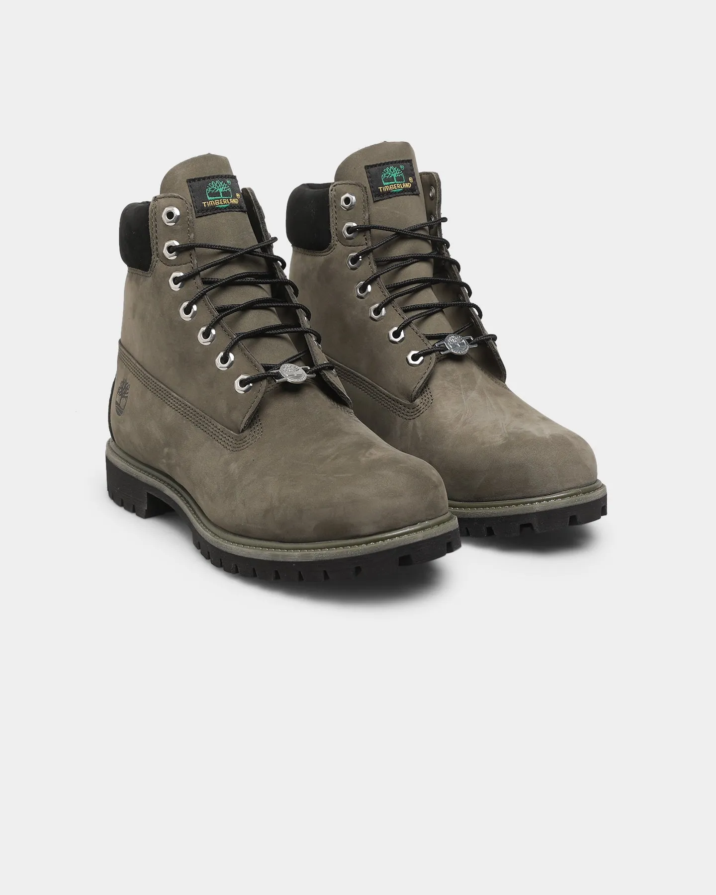 Shock absorption Timberland 6" Premium Boot Dark Green Nubuck