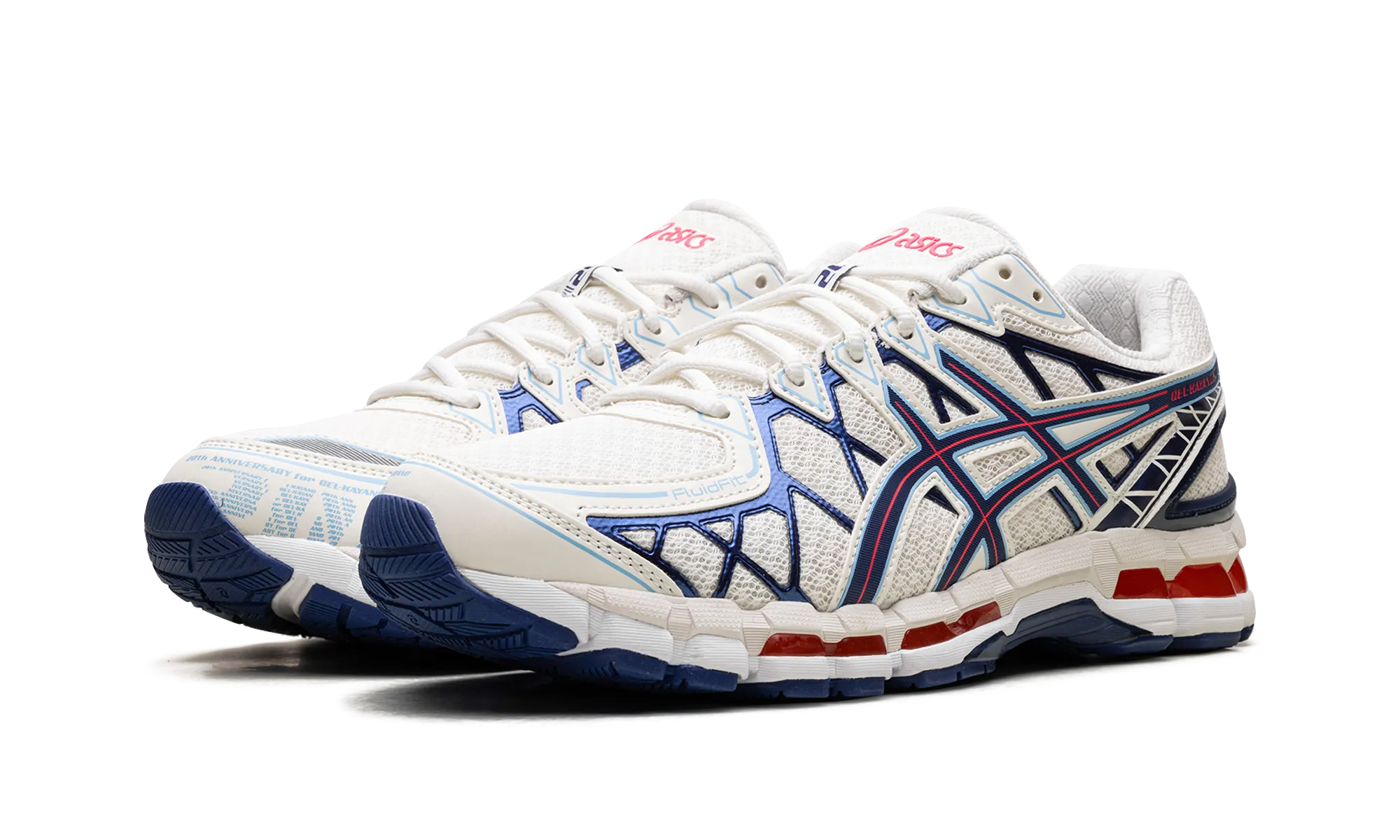 Streetwear Look Weekend Style Gel Kayano 20 "Cream Deep Marine"