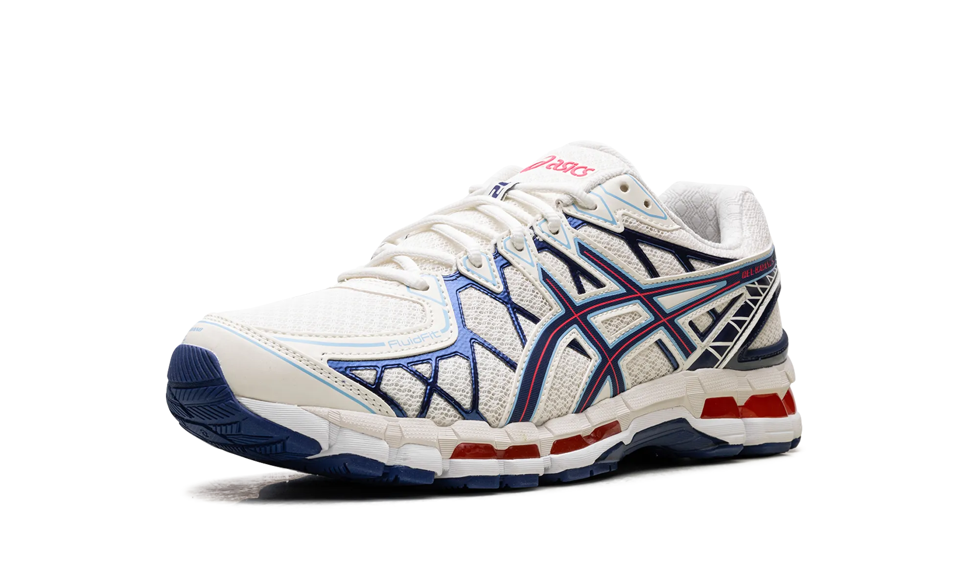 Gel Kayano 20 "Cream Deep Marine" Sport Casual Street Motion