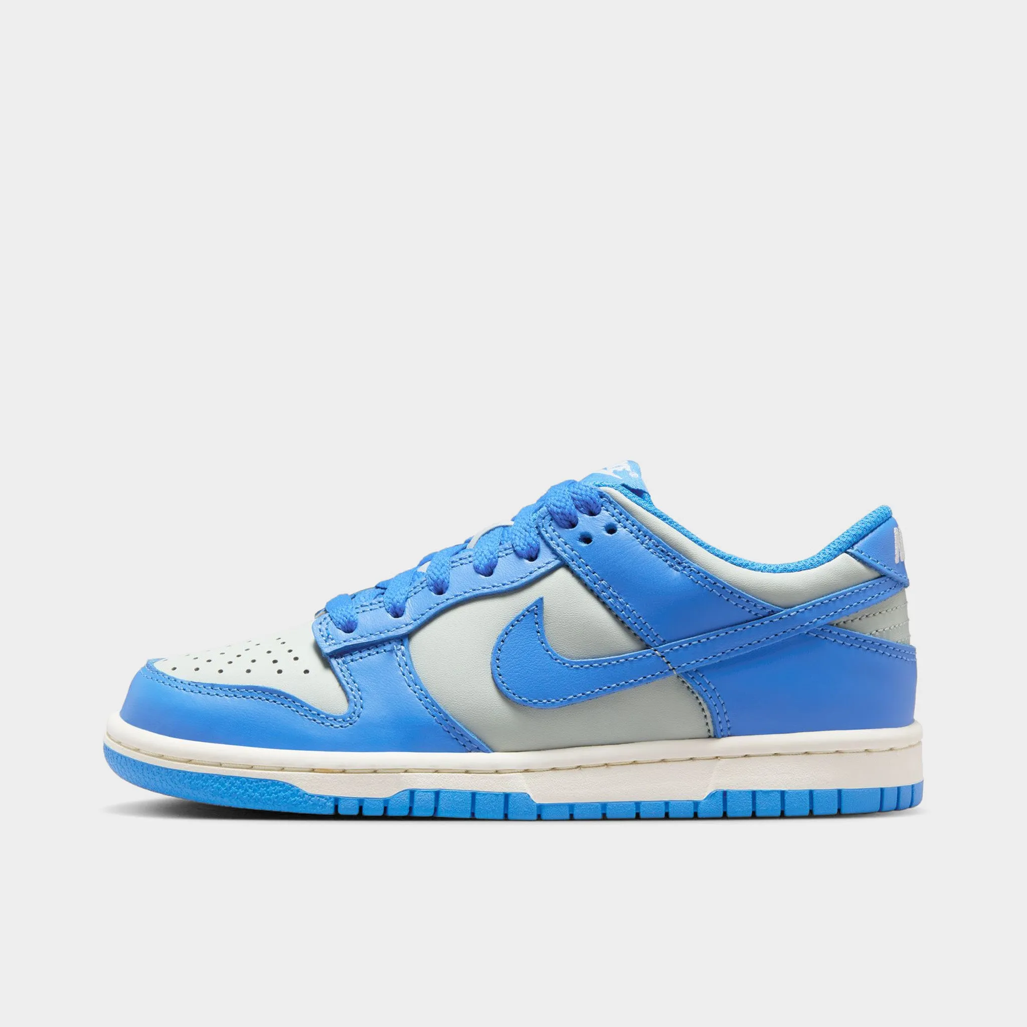 Stylish Edge Nike Dunk Low GS Light Silver / Light Photo Blue - Sail