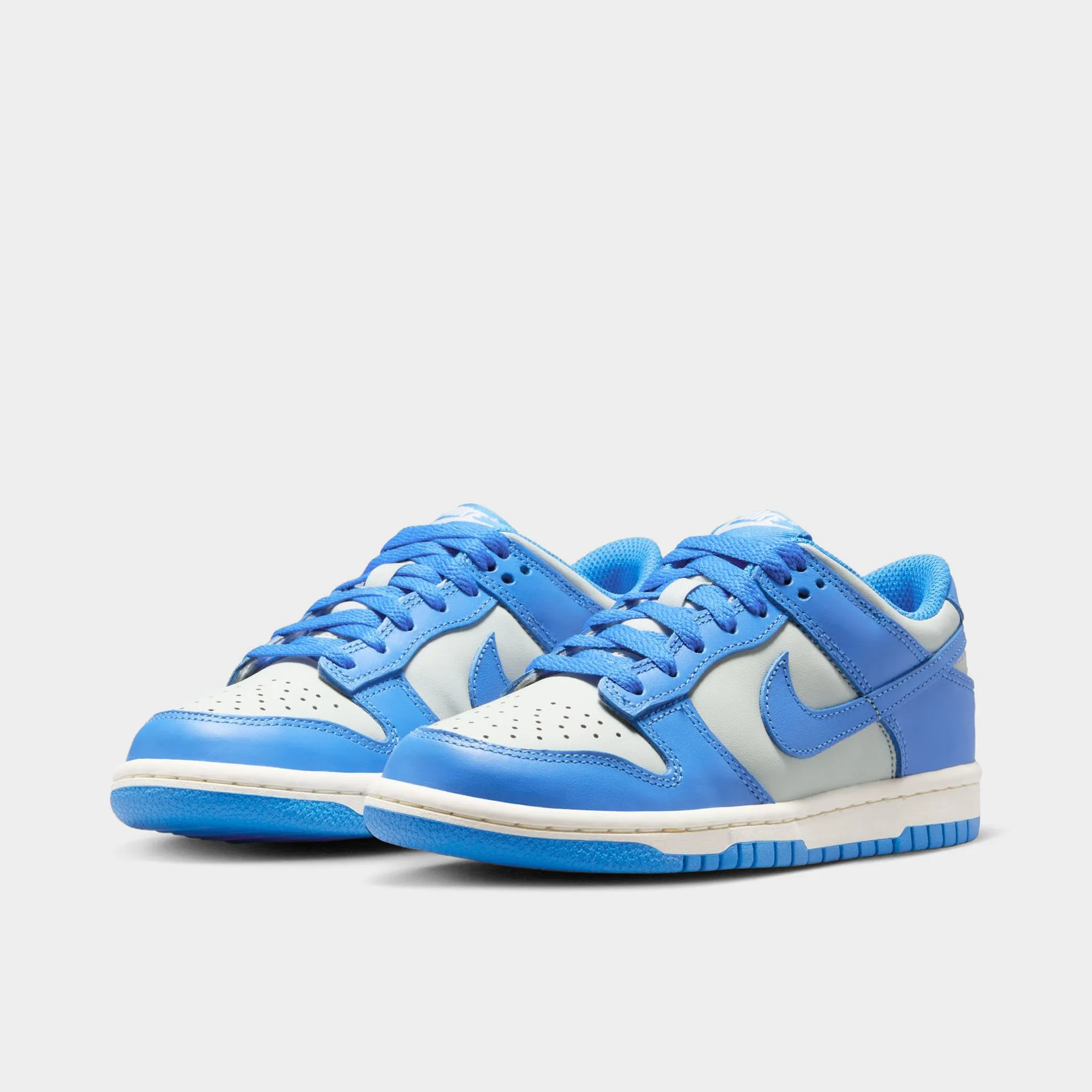 Flight Go Nike Dunk Low GS Light Silver / Light Photo Blue - Sail
