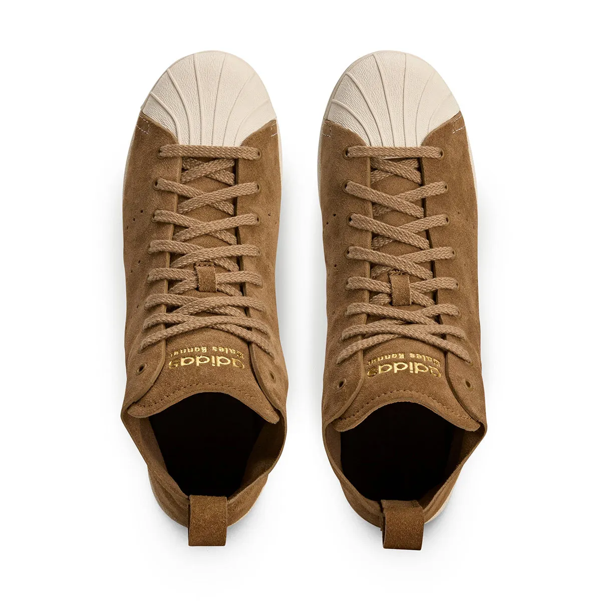   Wales Bonner Superstar Hi 'Brown' Slip On Style