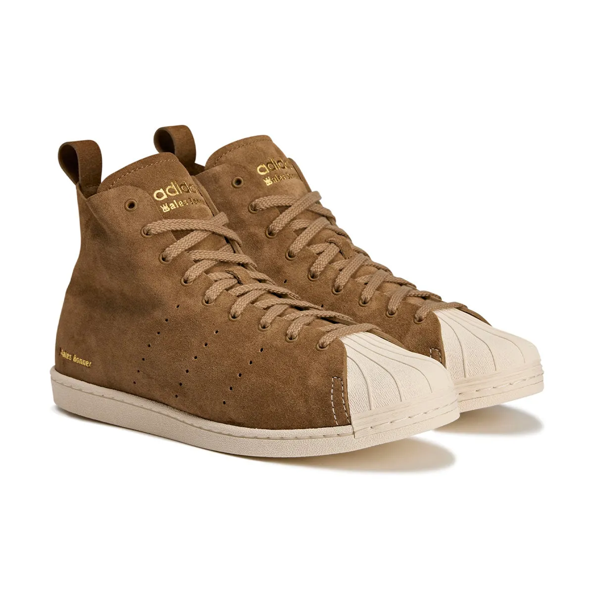 Rich Jewel   Wales Bonner Superstar Hi 'Brown'