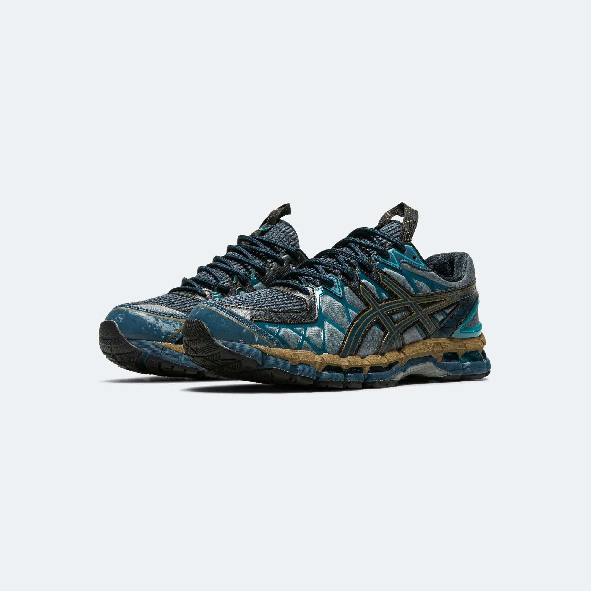Ethylene Vinyl Acetate UB10-S GEL-Kayano 20 - Vintage Indigo/Sea Glass