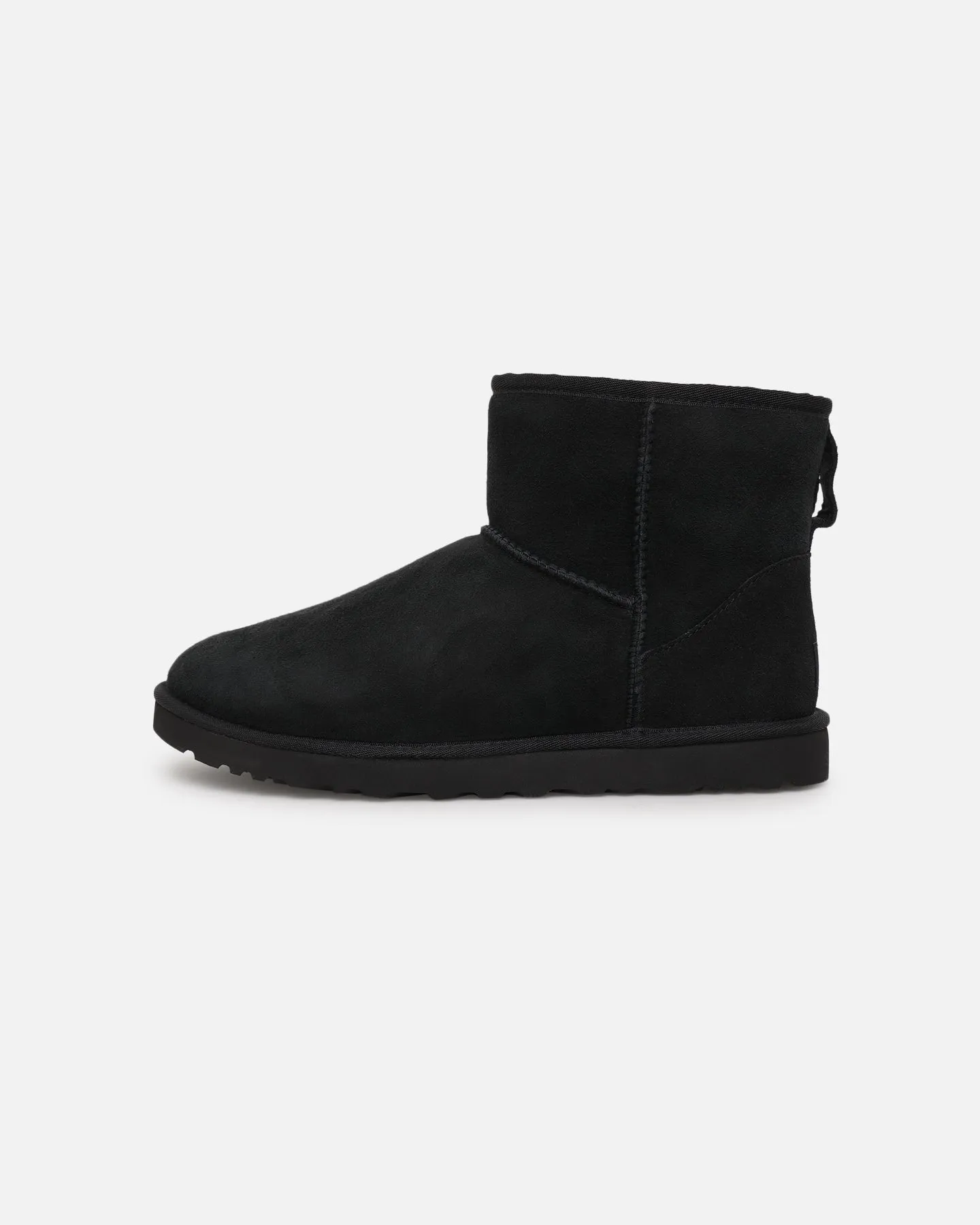Ugg Boots Classic Mini Black Heel Safe