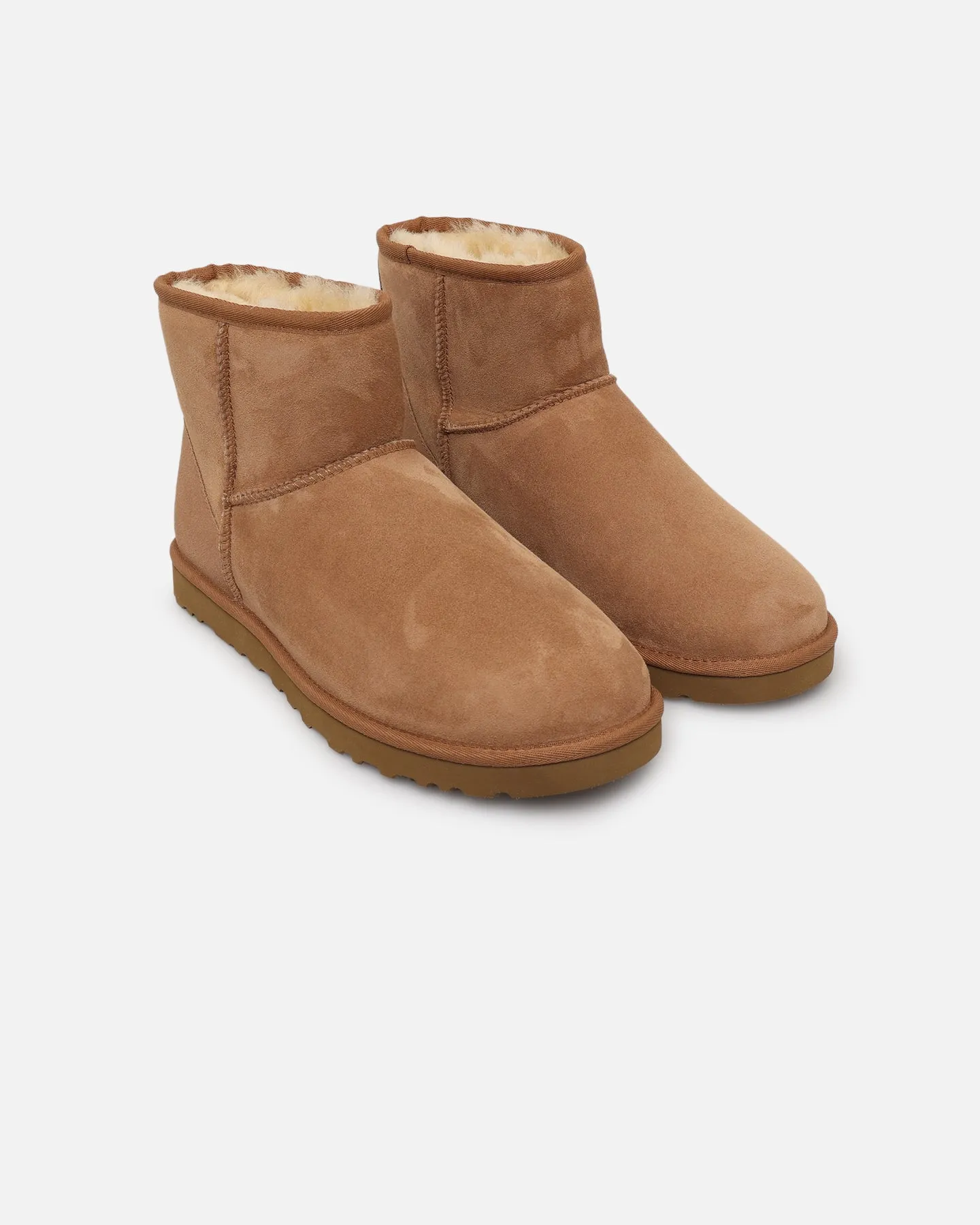 Denim Cool Ugg Boots Classic Mini Chestnut