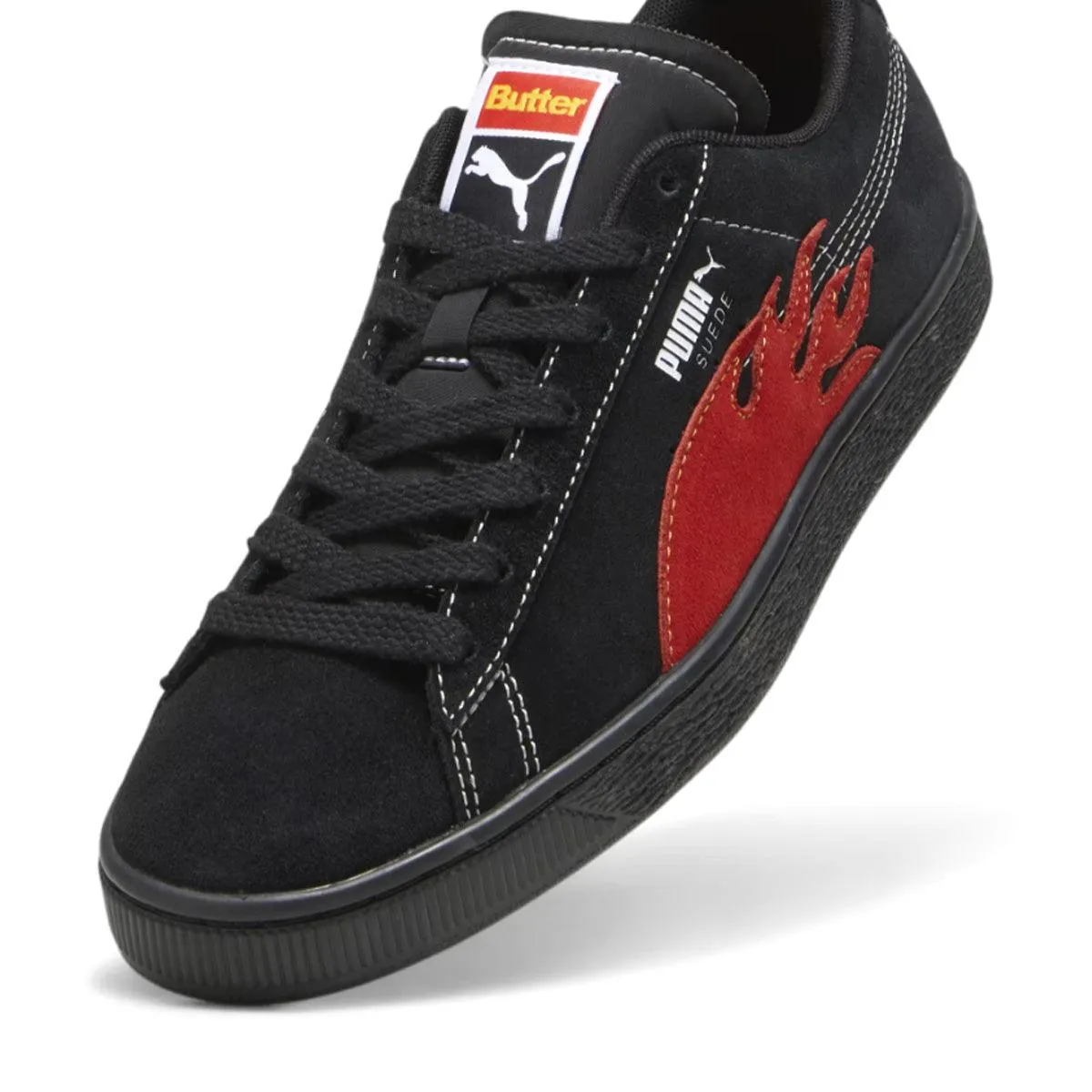   Butter Goods Suede 'Puma Black' Mono Style