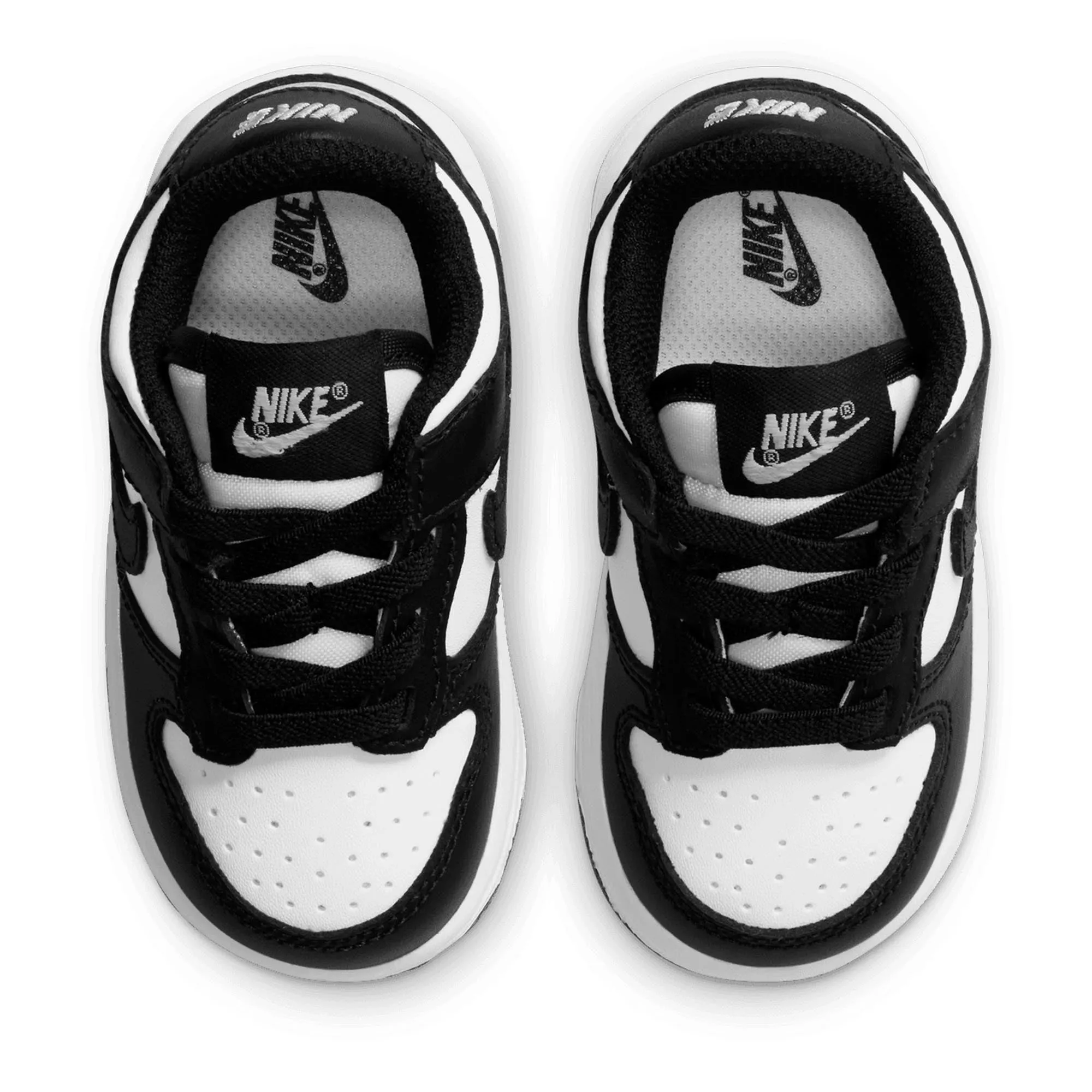 Nike Dunk Low 'Panda' (TD) - White/Black Dynamic Traction Comfort Padded