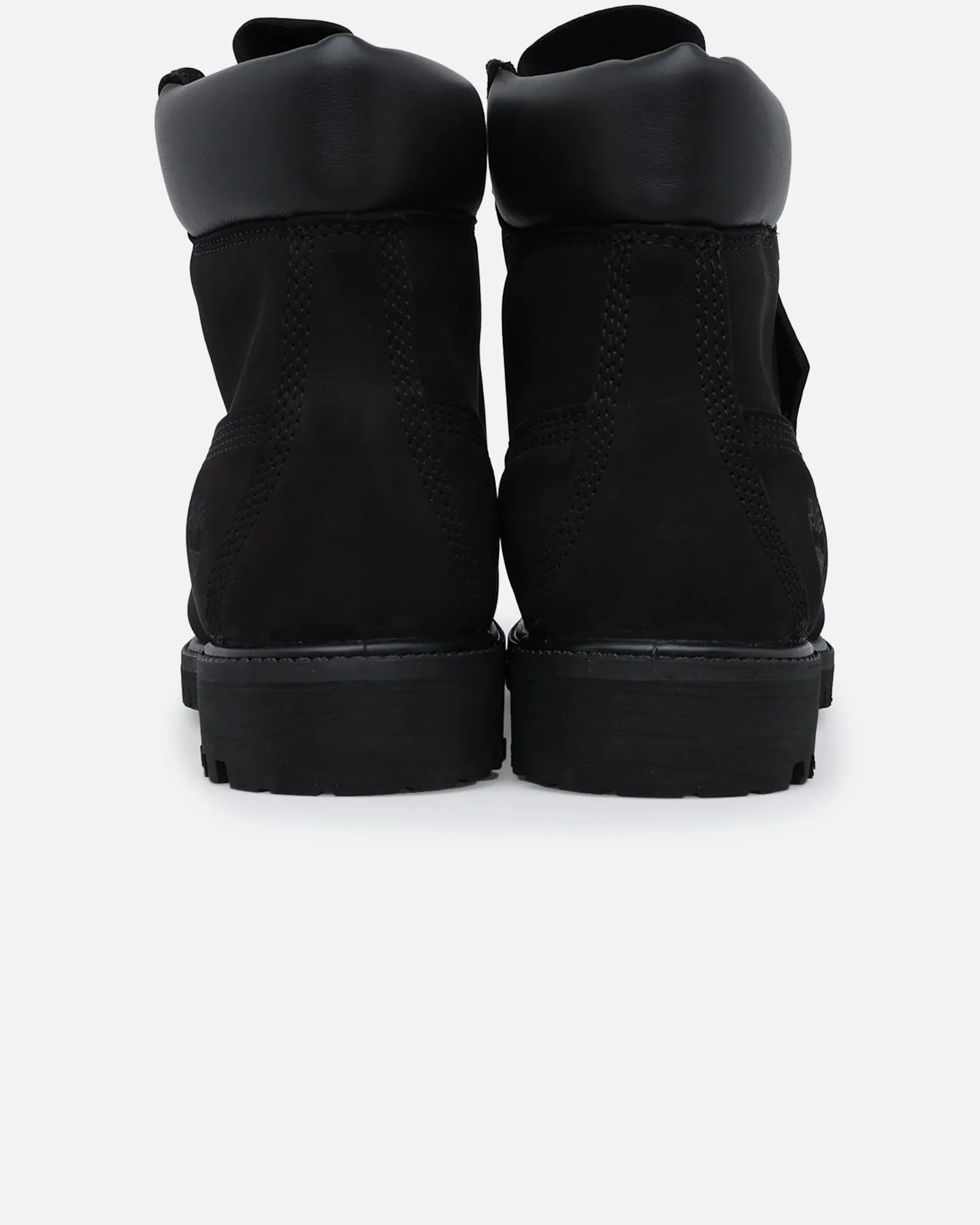 Timberland 6-Inch Premium Boot Black Nubuck 2 Dinner Look Cross Road
