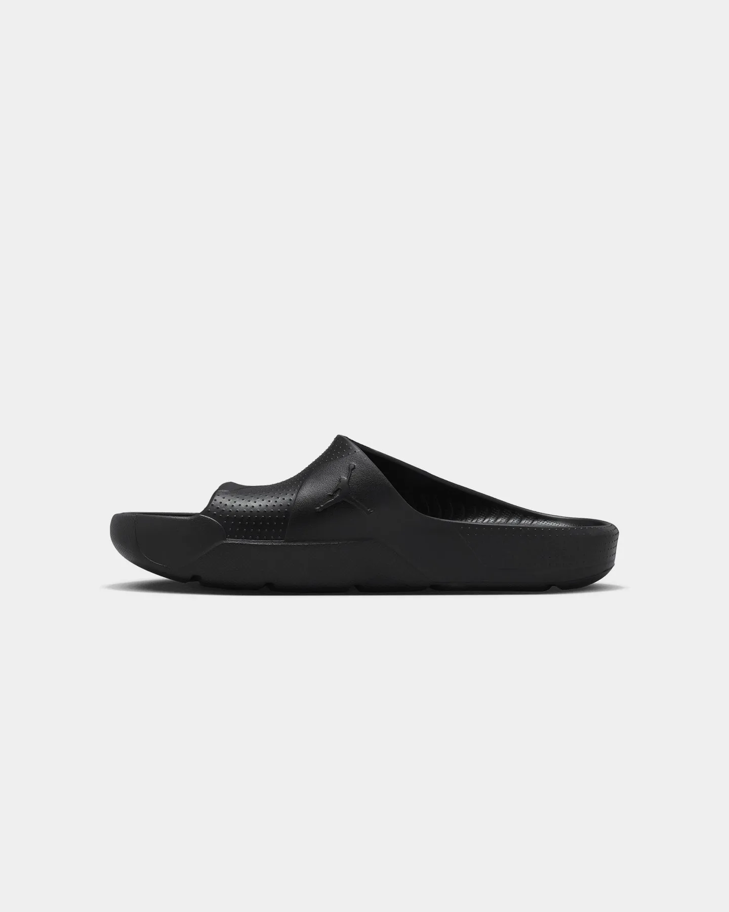 Jordan Post Slide Black/Black Sole Soft Hero Mode