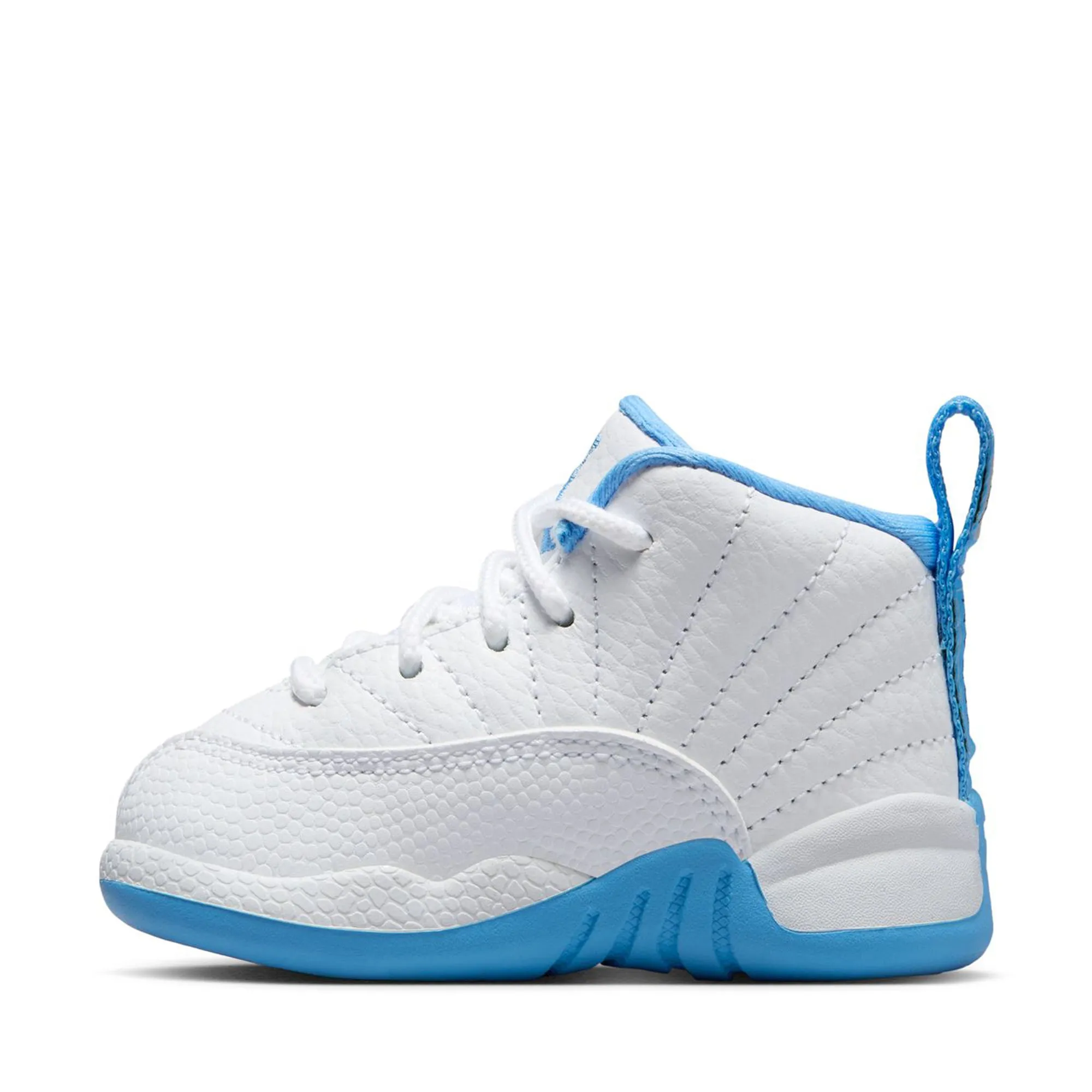 Jordan 12 Retro 'Melo' (TD) - White/University Blue comfort features