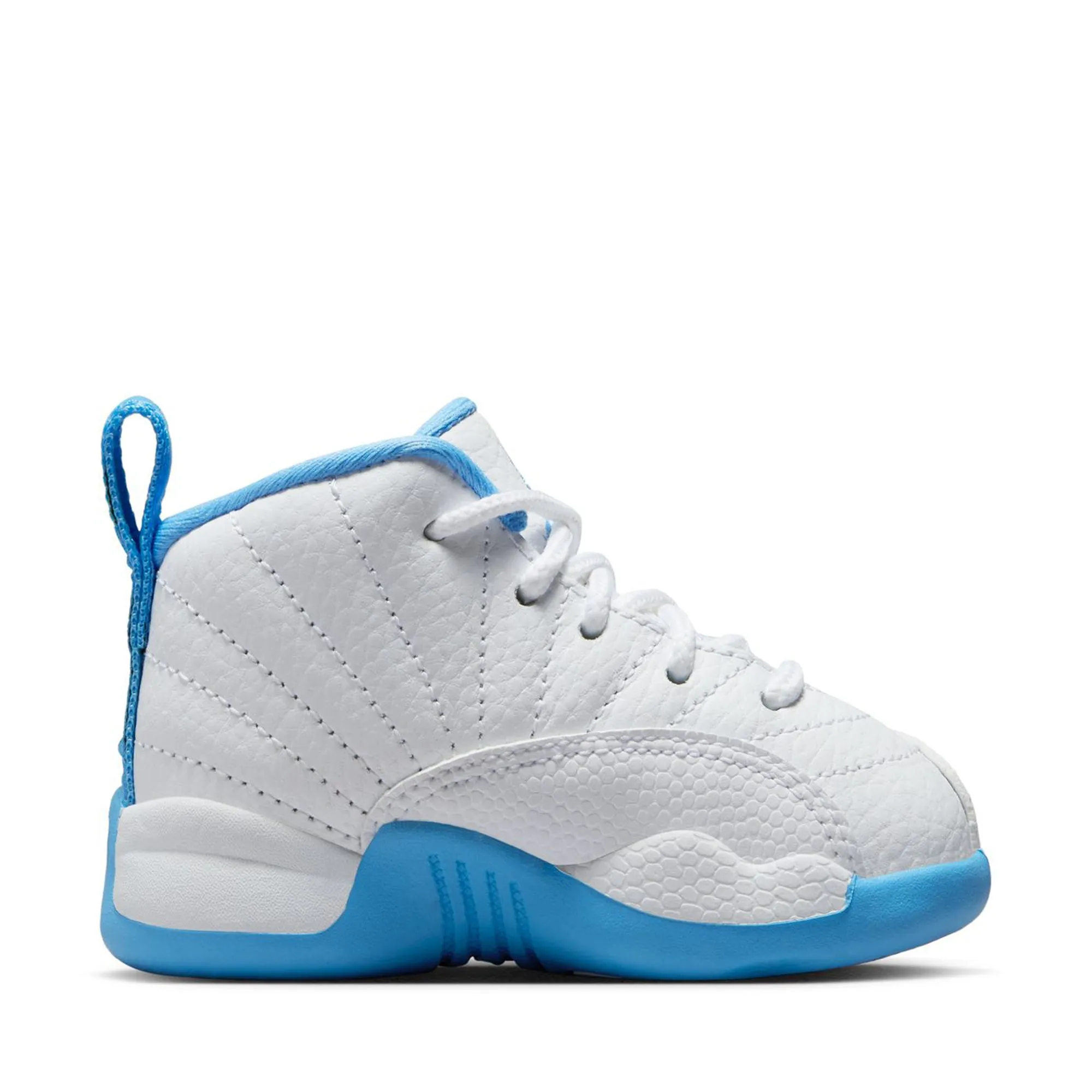 Jordan 12 Retro 'Melo' (TD) - White/University Blue Air Flow Channels