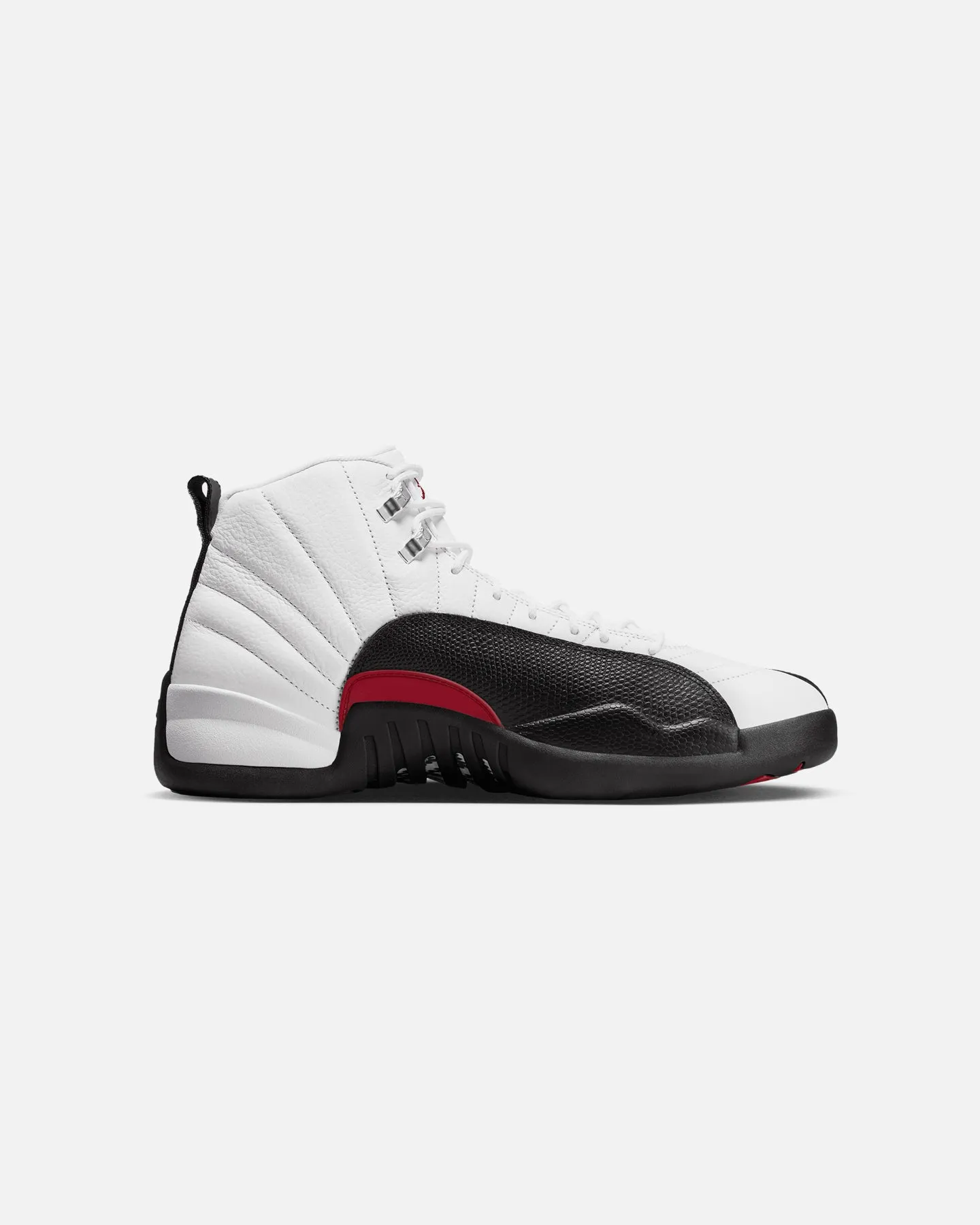 Jordan Air Jordan 12 Retro "Red Taxi" White/Gym Red/Black Reinforced Seams Cushioned heel