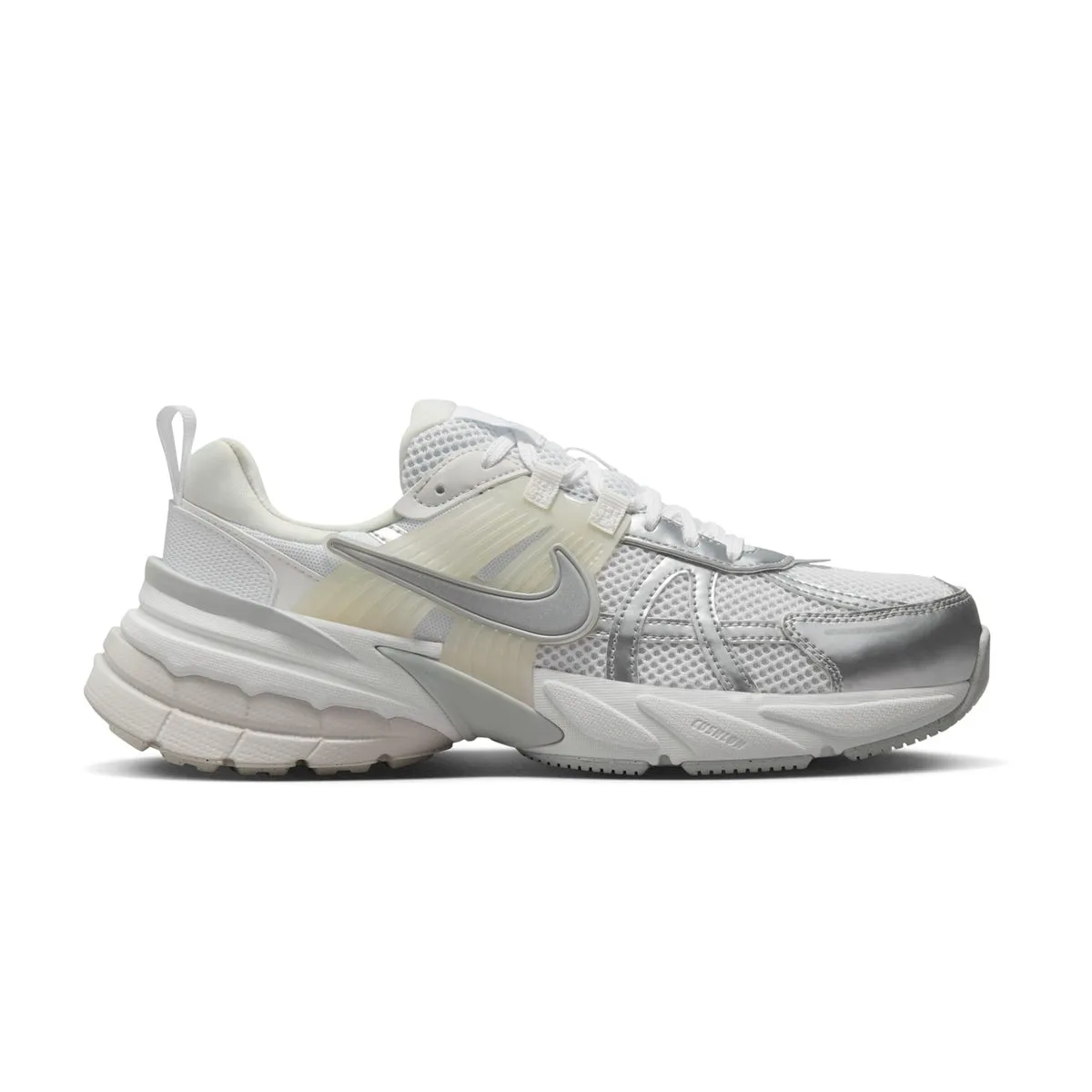 Wmns V2K Run 'Metallic Silver White' Lightweight durability Functional