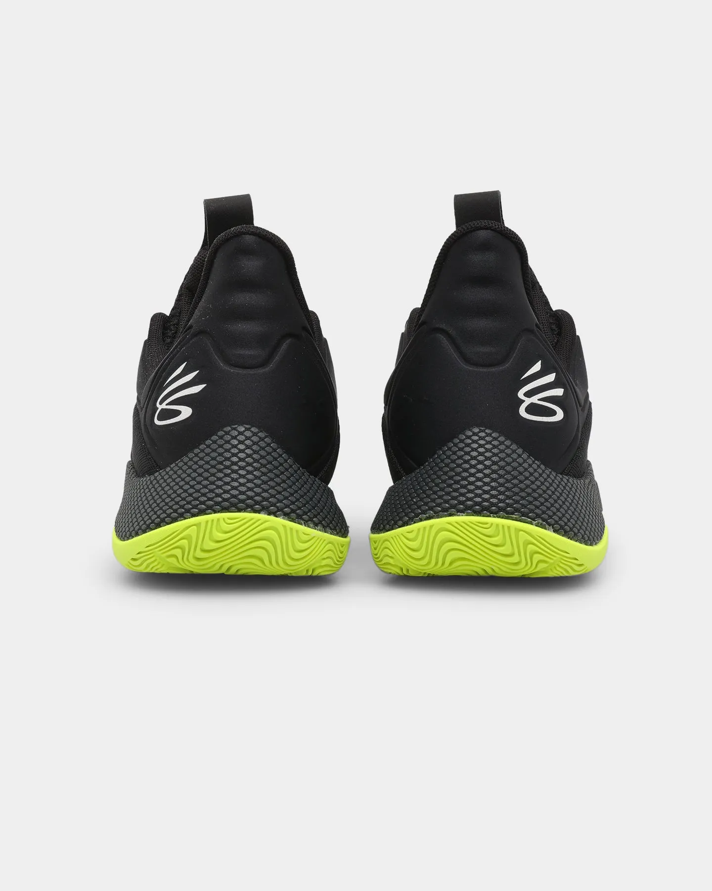 Under Armour Curry HOVR Splash 2 Basketball Shoes Black/Pitch Green Night Glow