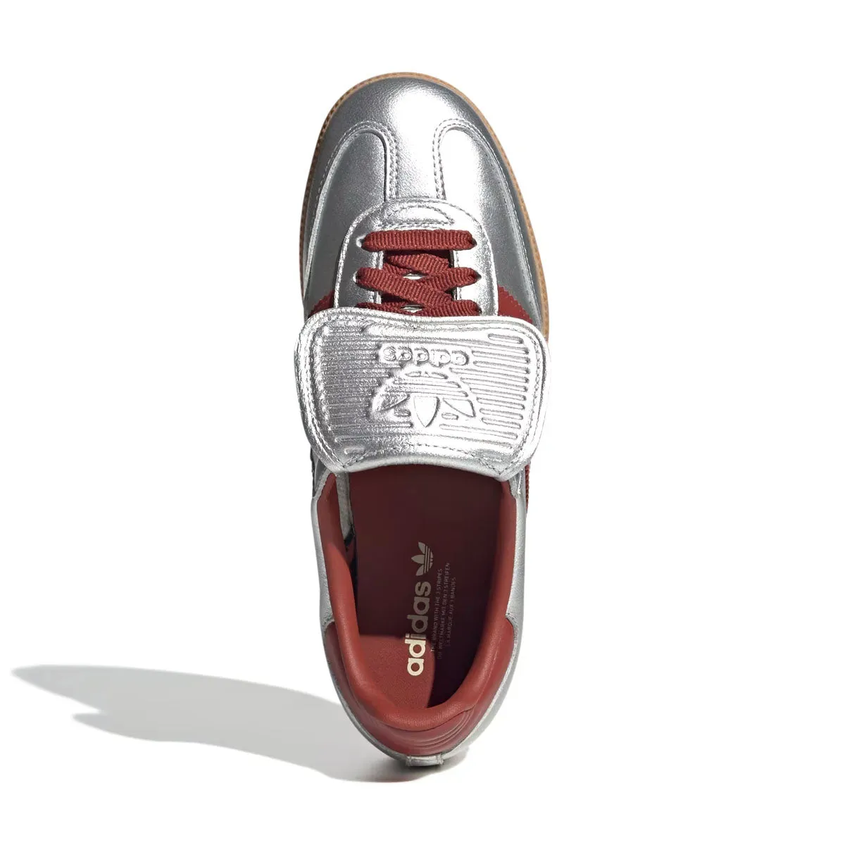 walkers' sporty - style Wmns Samba Long Tongue 'Silver Metallic Preloved Ruby'
