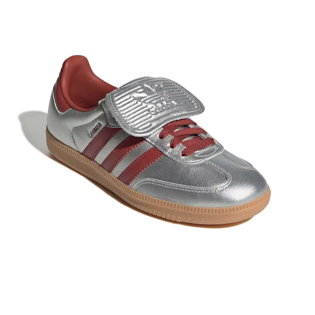 Gym Quick Wmns Samba Long Tongue 'Silver Metallic Preloved Ruby'