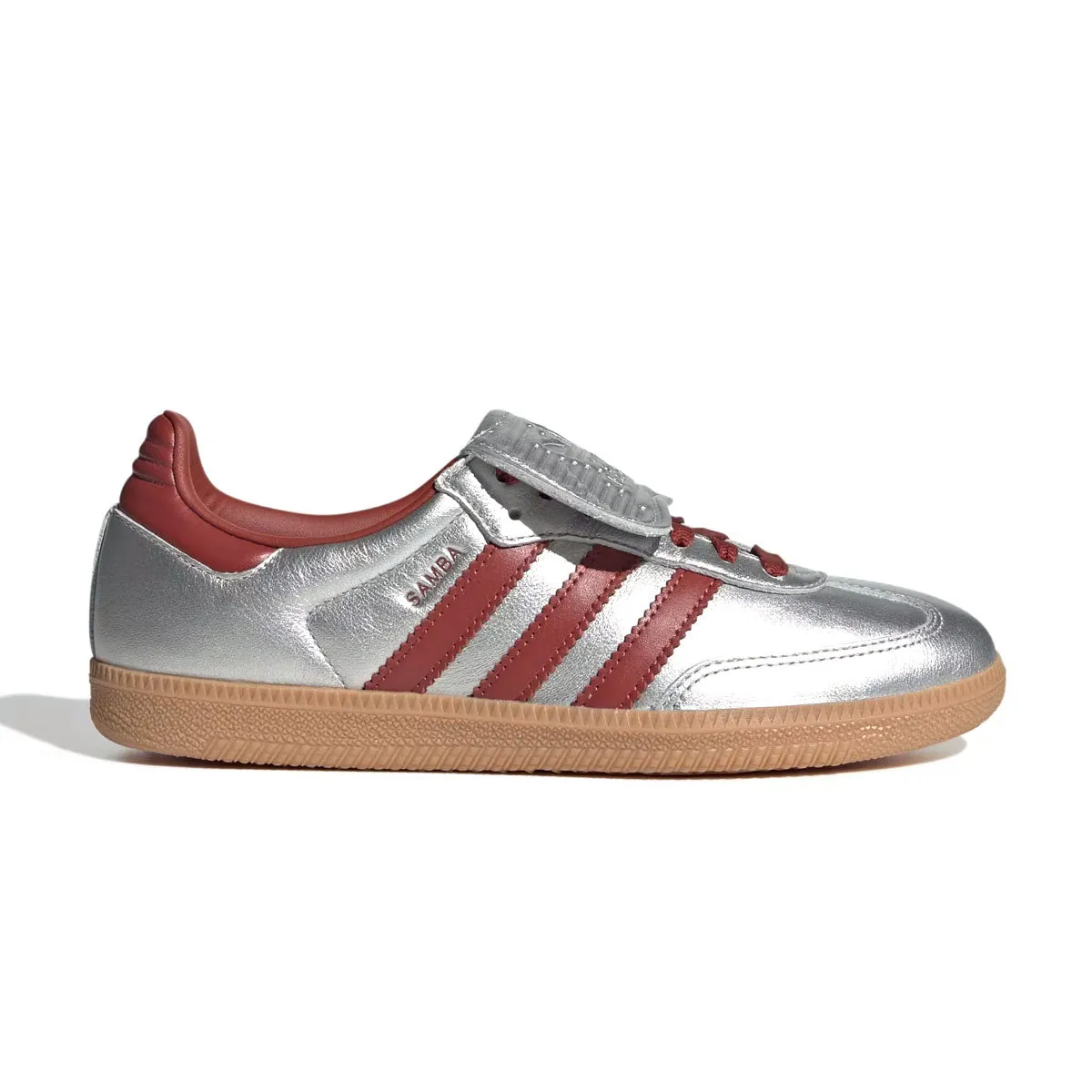 Indoor Wmns Samba Long Tongue 'Silver Metallic Preloved Ruby'