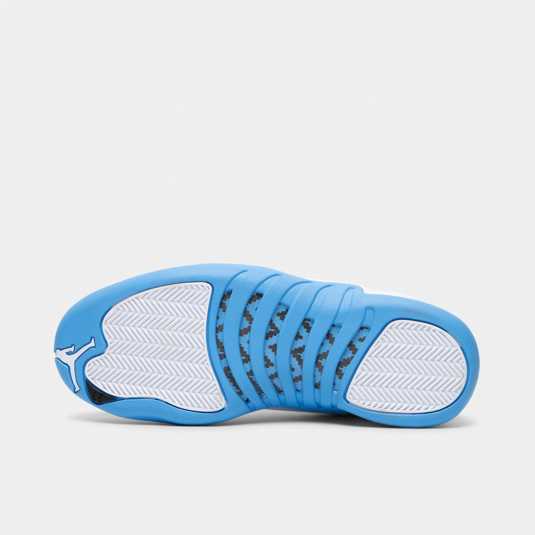 Park Day Office Smart Jordan 12 Retro White / University Blue - Metallic Silver
