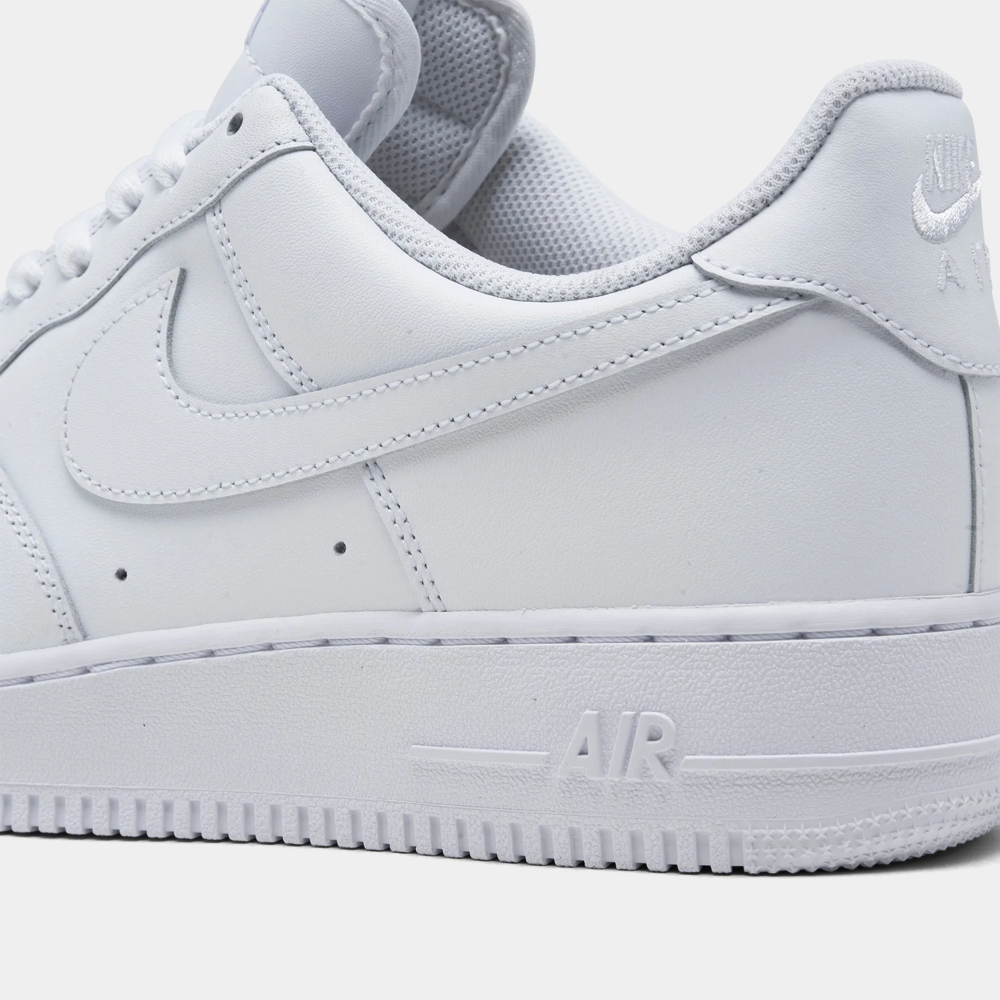 Black Edge Nike Air Force 1 '07 White / White - White