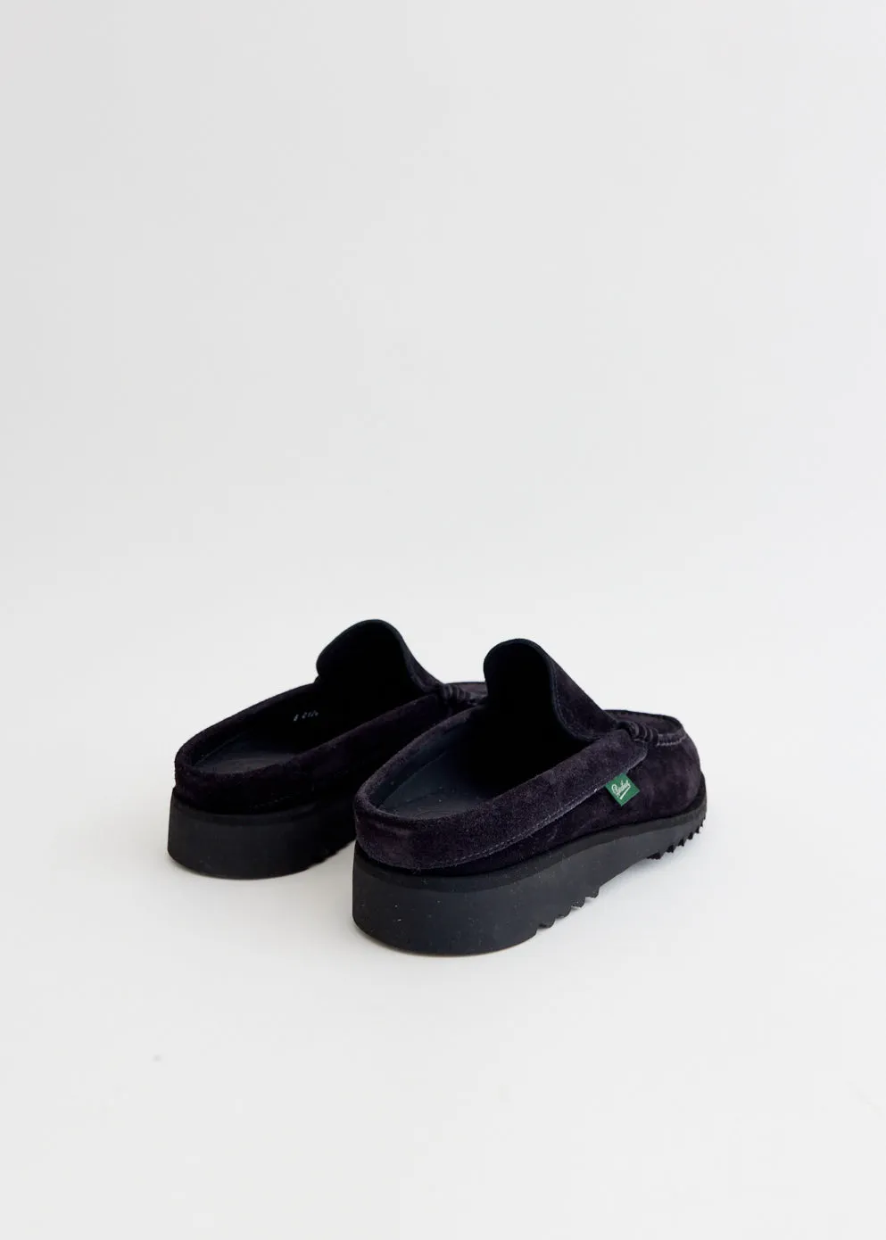 Shock-absorbent cushioning cyclists' efficiency x Paraboot Club Mules
