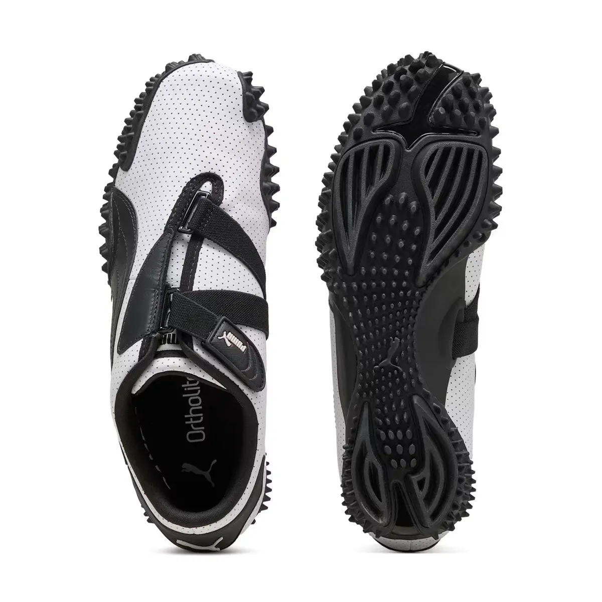 Mostro Perforated 'PUMA White Black' Foot Protection