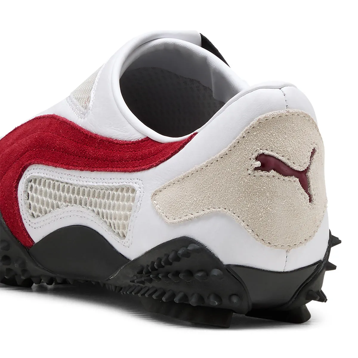 Ur Mostro 'PUMA White Dark Crimson' Beach Wear Gym Shoes