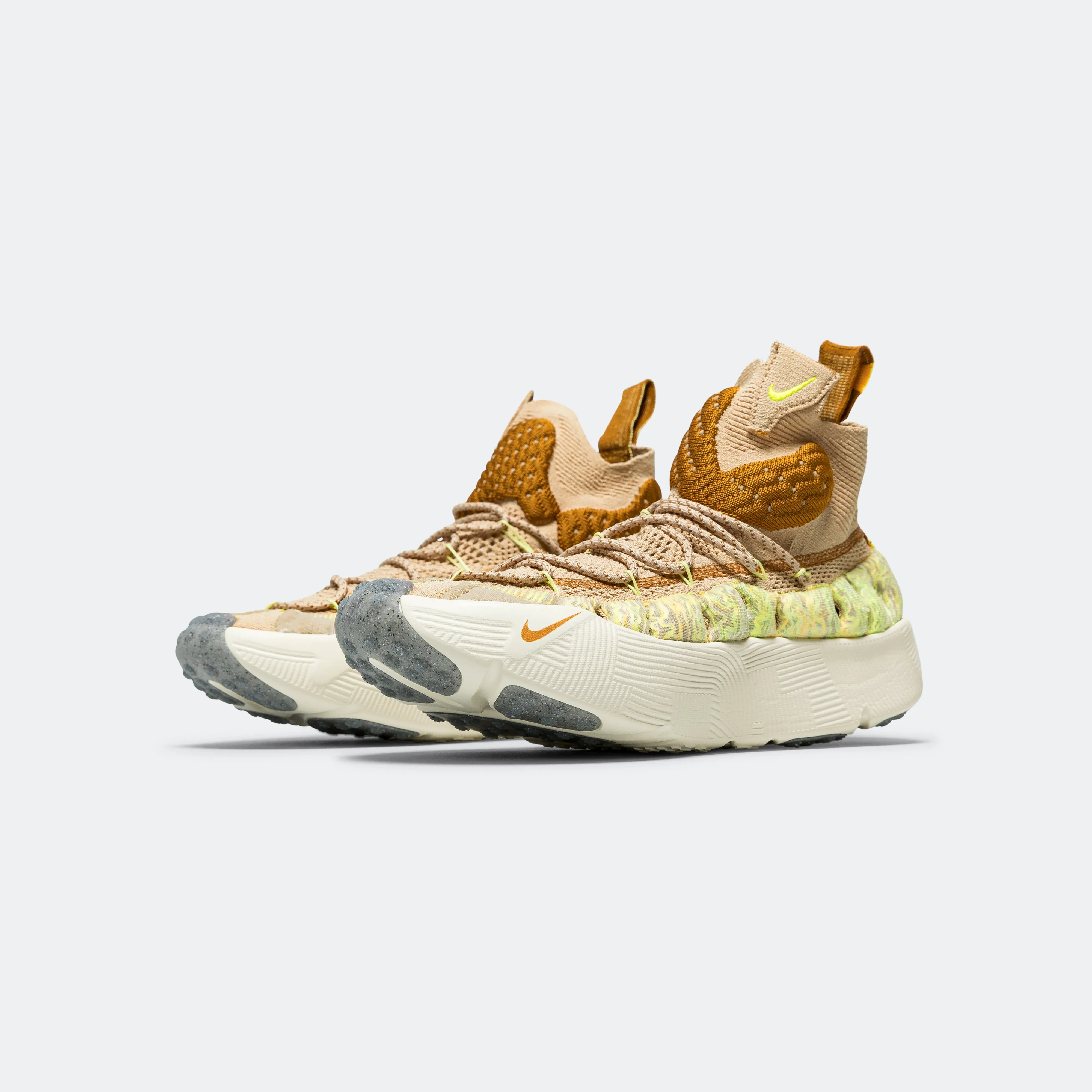vibration damping Fit To Move ISPA Sense Flyknit - Sesame/Desert Ochre