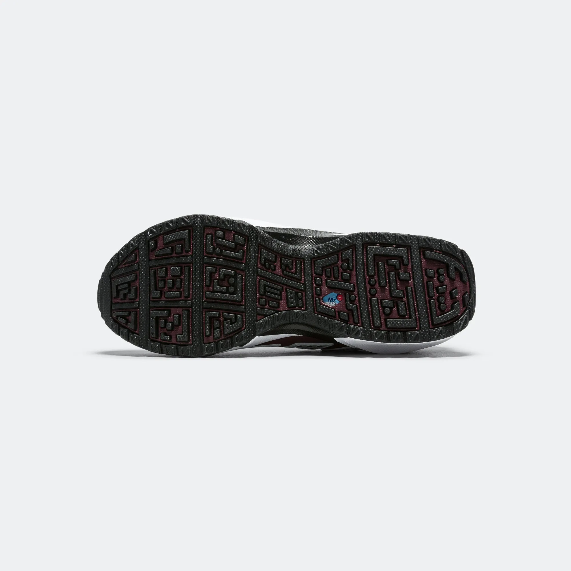 Vented Heel Panel Microfiber Layers Womens Air Max SNDR - Photon Dust/Night Maroon-Black-White