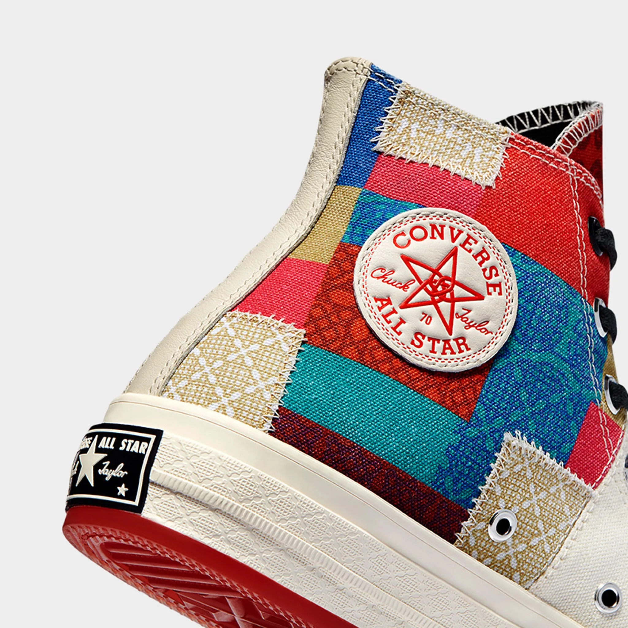Muscle Aid Converse CNY Chuck 70 Hi Egret / Chile Red