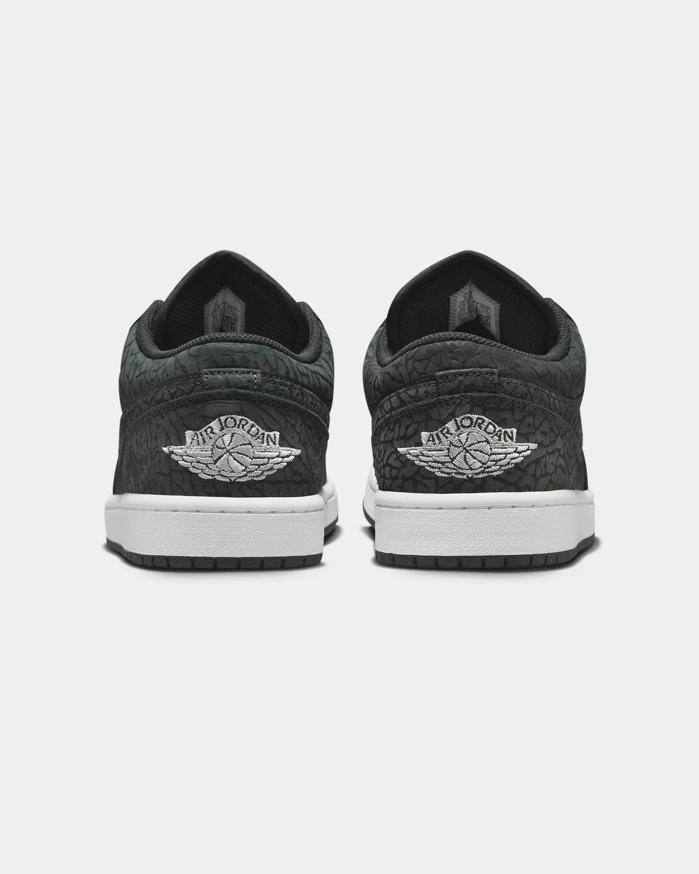 Jordan Air Jordan 1 Low SE "Black Elephant" Off Noir/Black Travel Must Cross Road