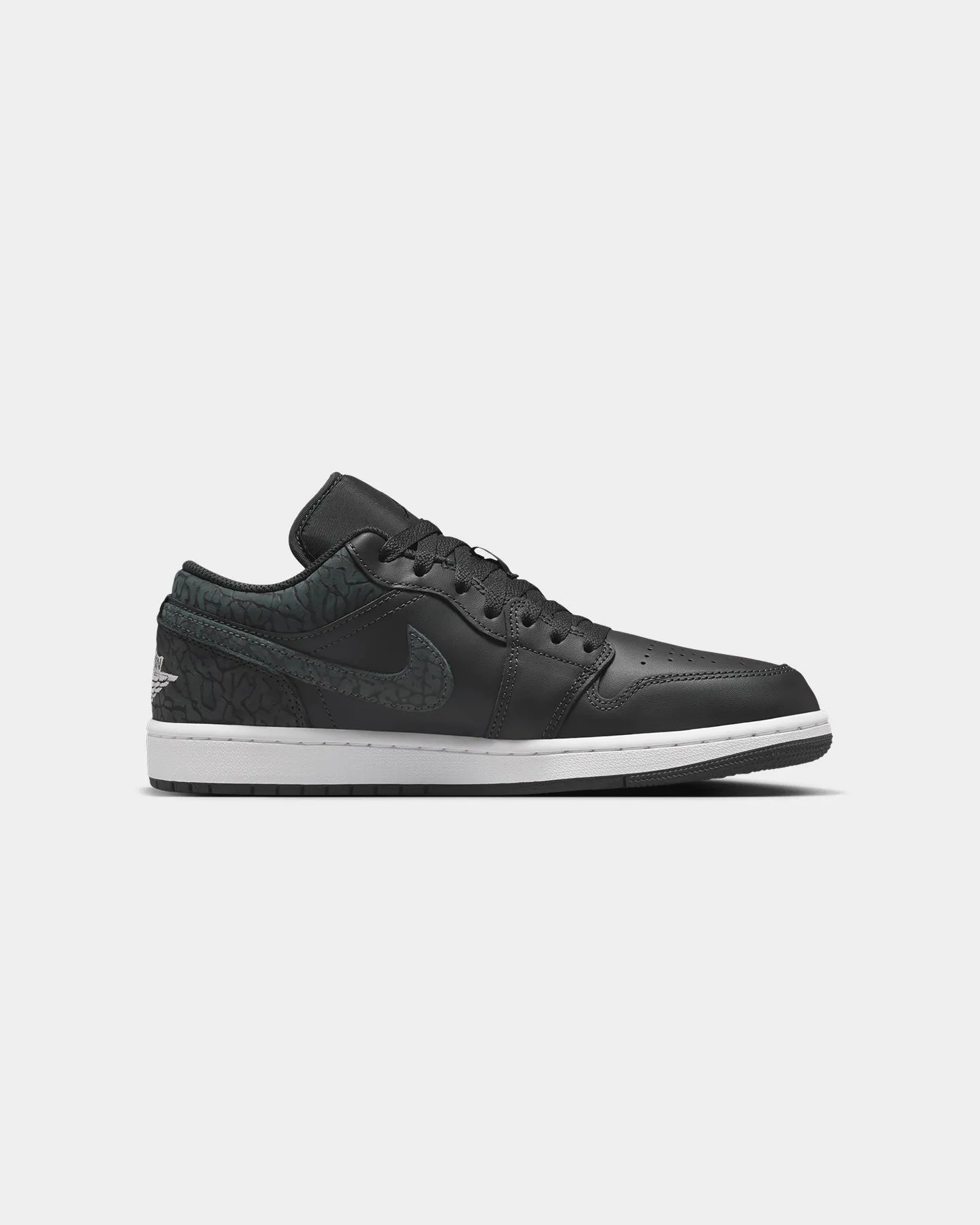Jordan Air Jordan 1 Low SE "Black Elephant" Off Noir/Black Road grip Game Ready
