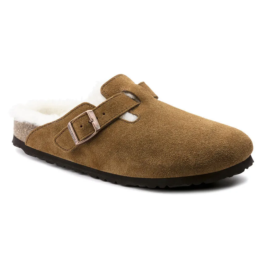 Birkenstock Boston Shearling (3 Colors) Stylish Touch Outing Ready