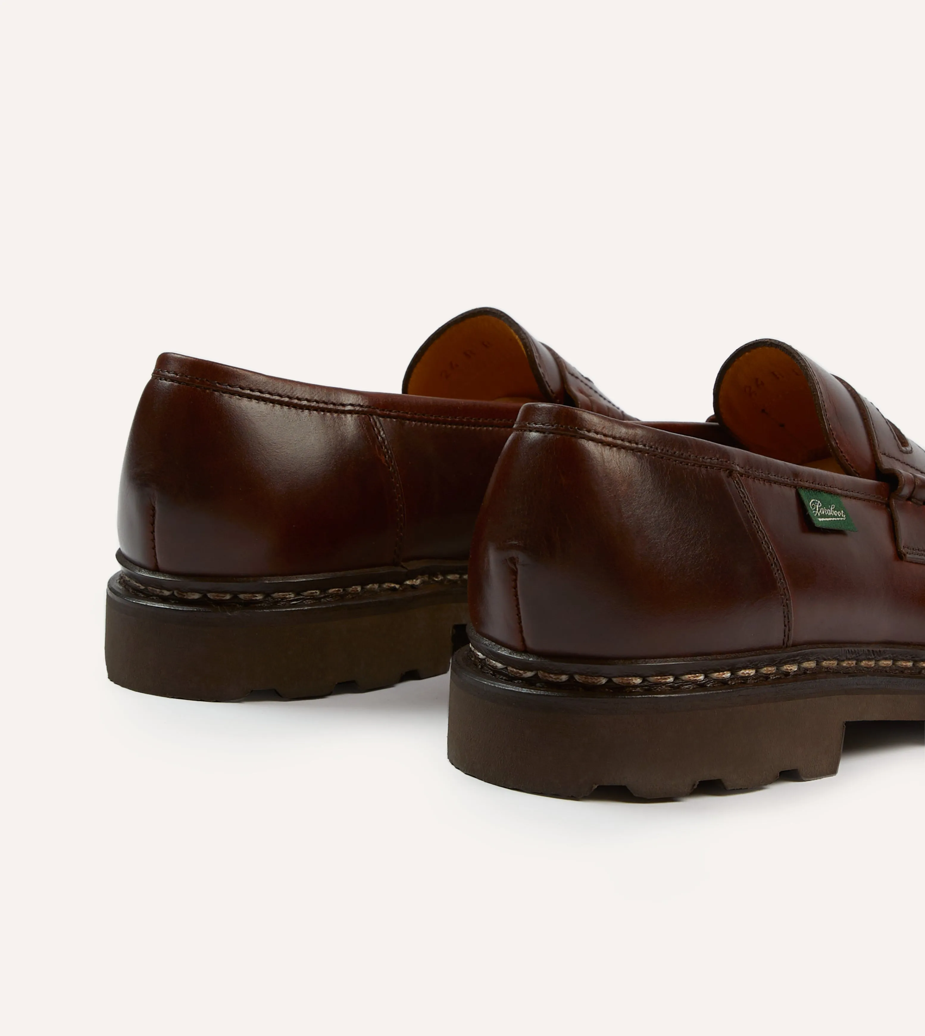 Paraboot Reims ??corce Leather Loafer Subtle Class