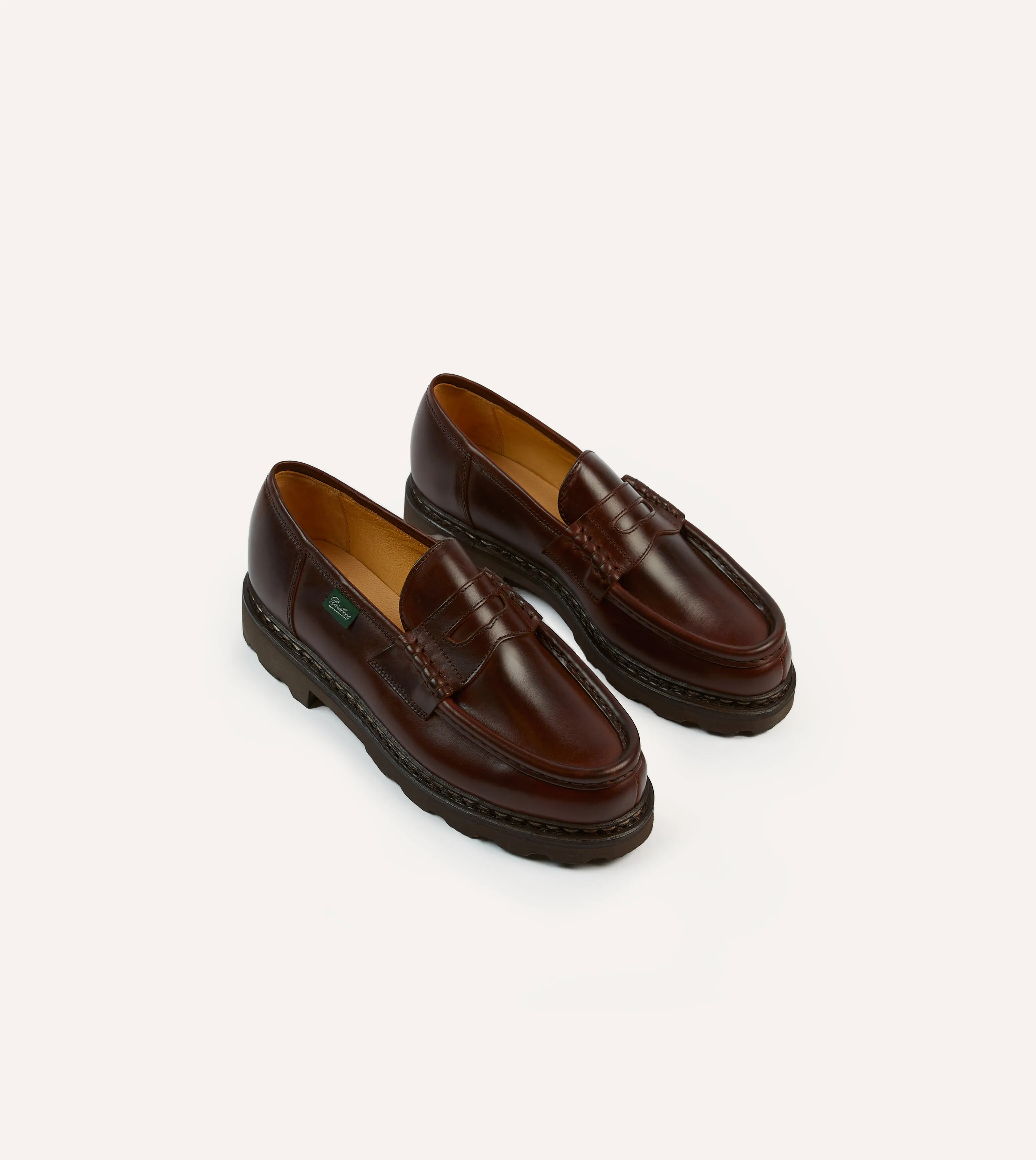 Paraboot Reims ??corce Leather Loafer True Shade Style Pace
