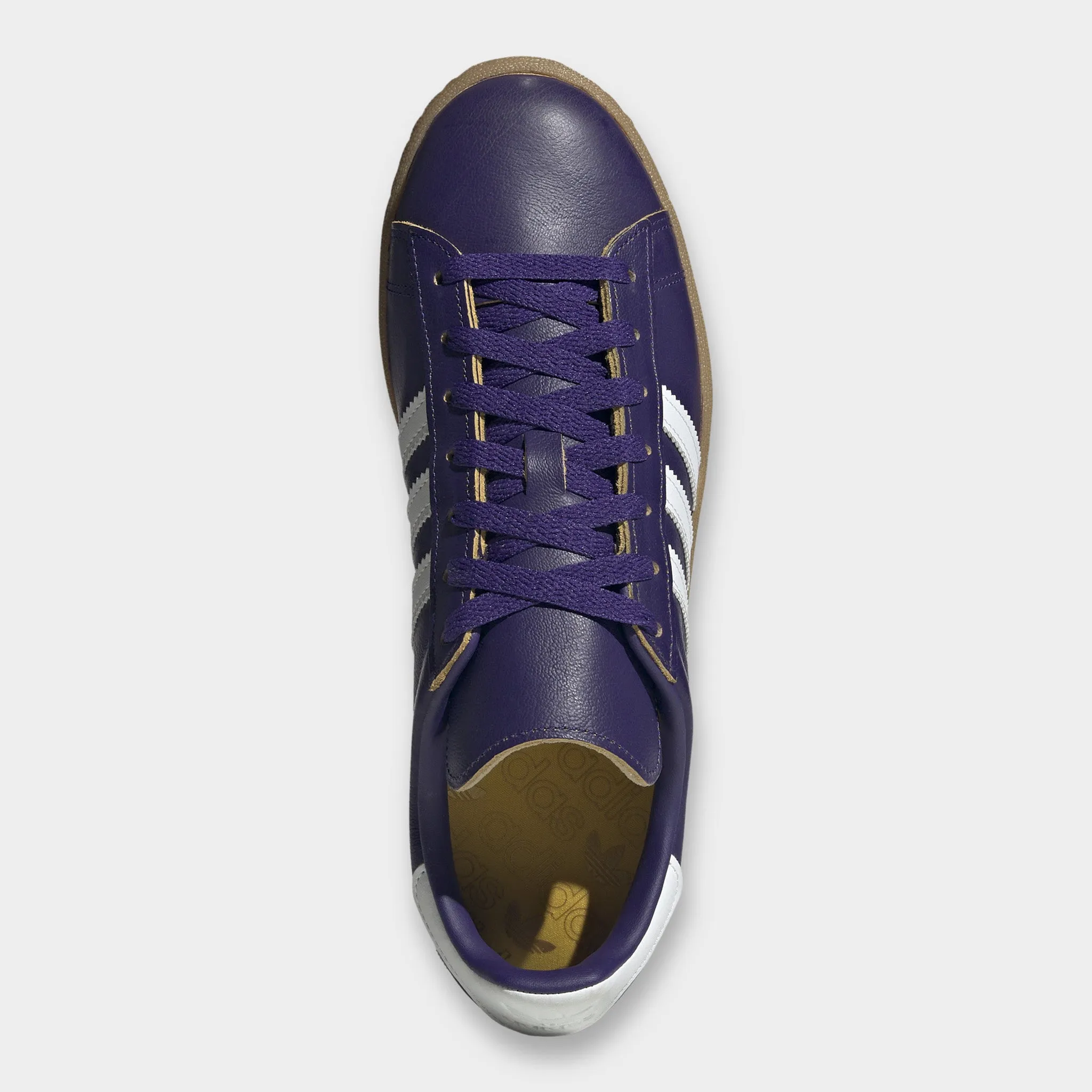 Sturdy Build adidas Originals Campus 80s Collegiate Purple / White - Gum