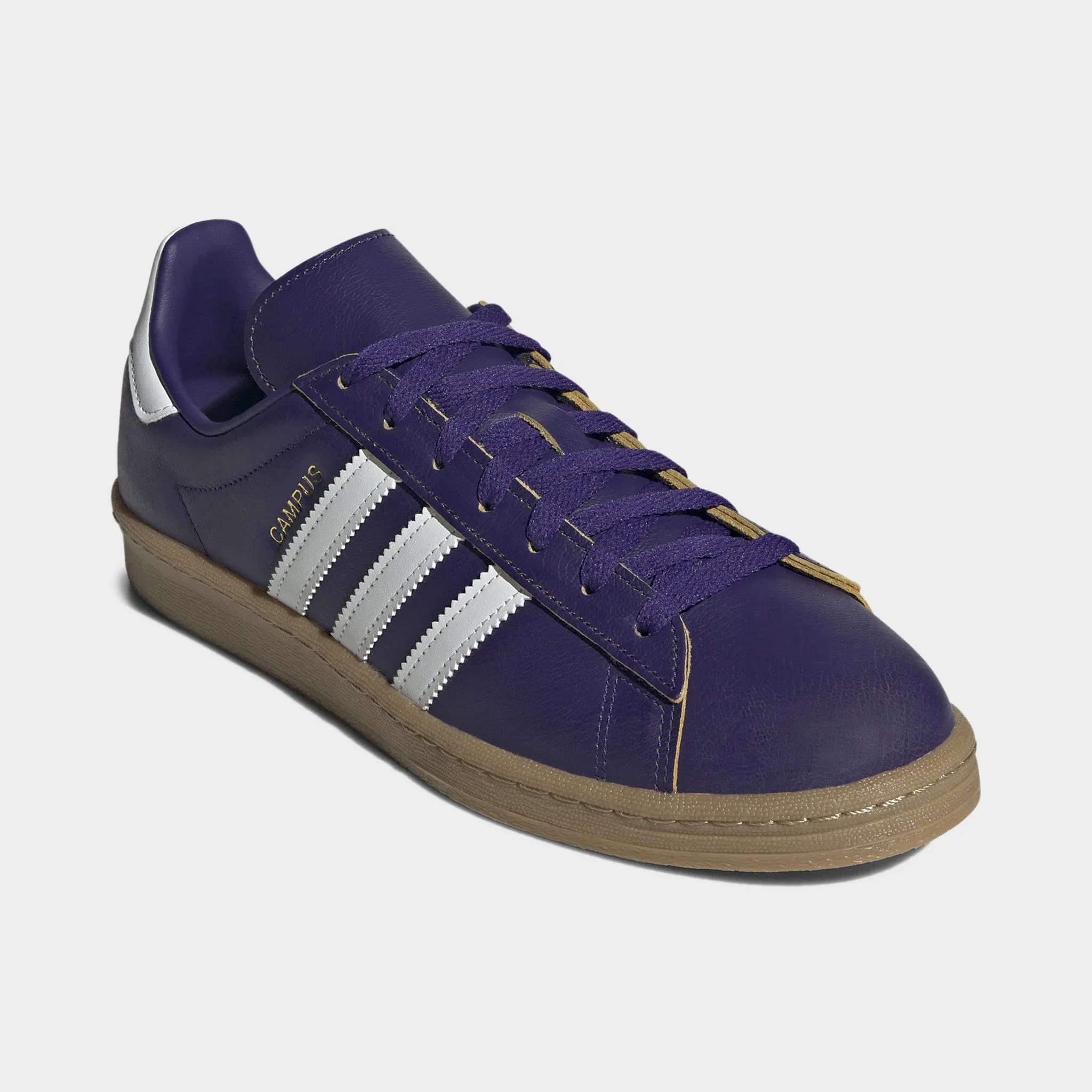 Leaf Jog Tread Ready adidas Originals Campus 80s Collegiate Purple / White - Gum