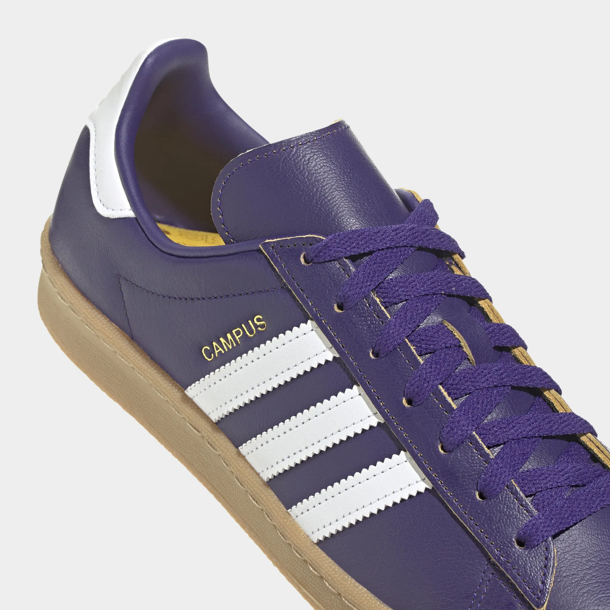 adidas Originals Campus 80s Collegiate Purple / White - Gum Hike Club Clogs