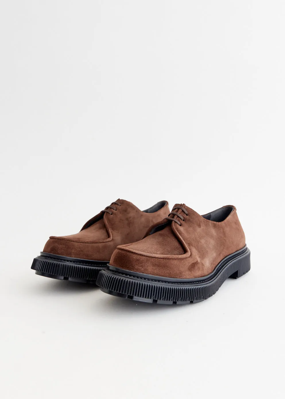 Type 124 Suede Derbies Arch Fit