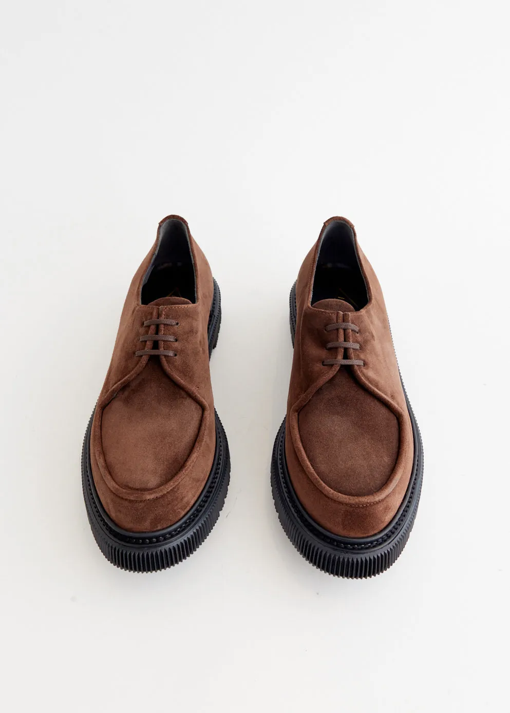Type 124 Suede Derbies Club Fit