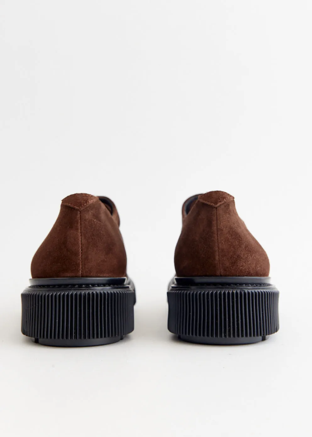 Hand Finish Durable Sole Type 124 Suede Derbies