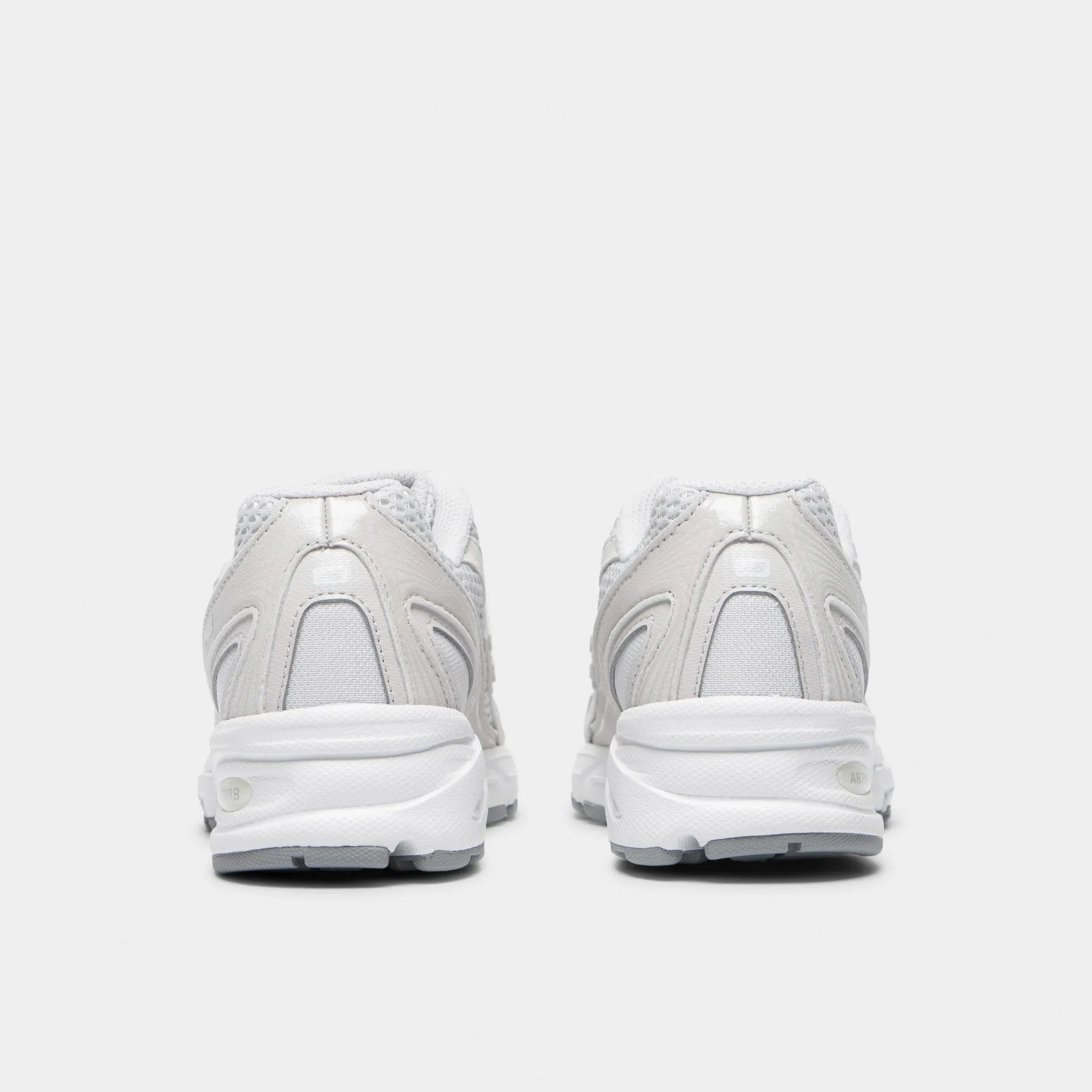 New Balance Juniors' 740 Grey Matter / White Casual Elegance Soft Surface